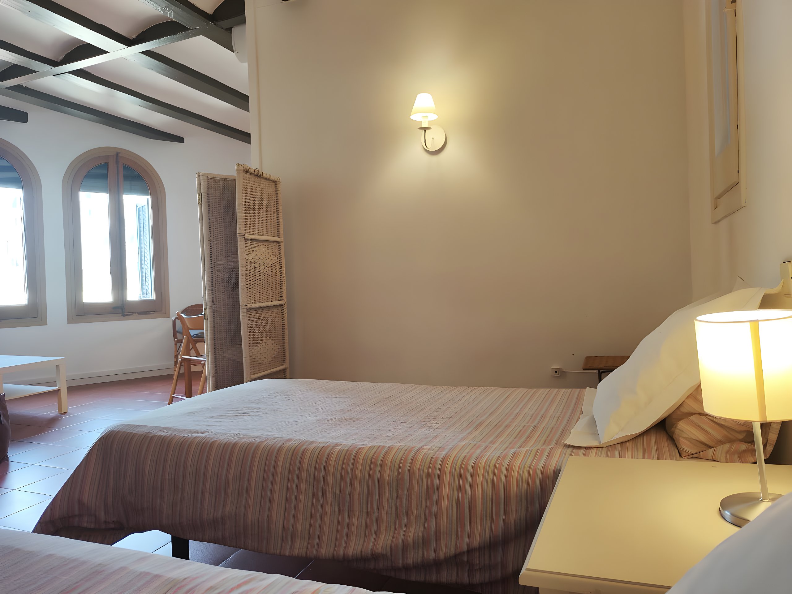 View from the twin bedroom