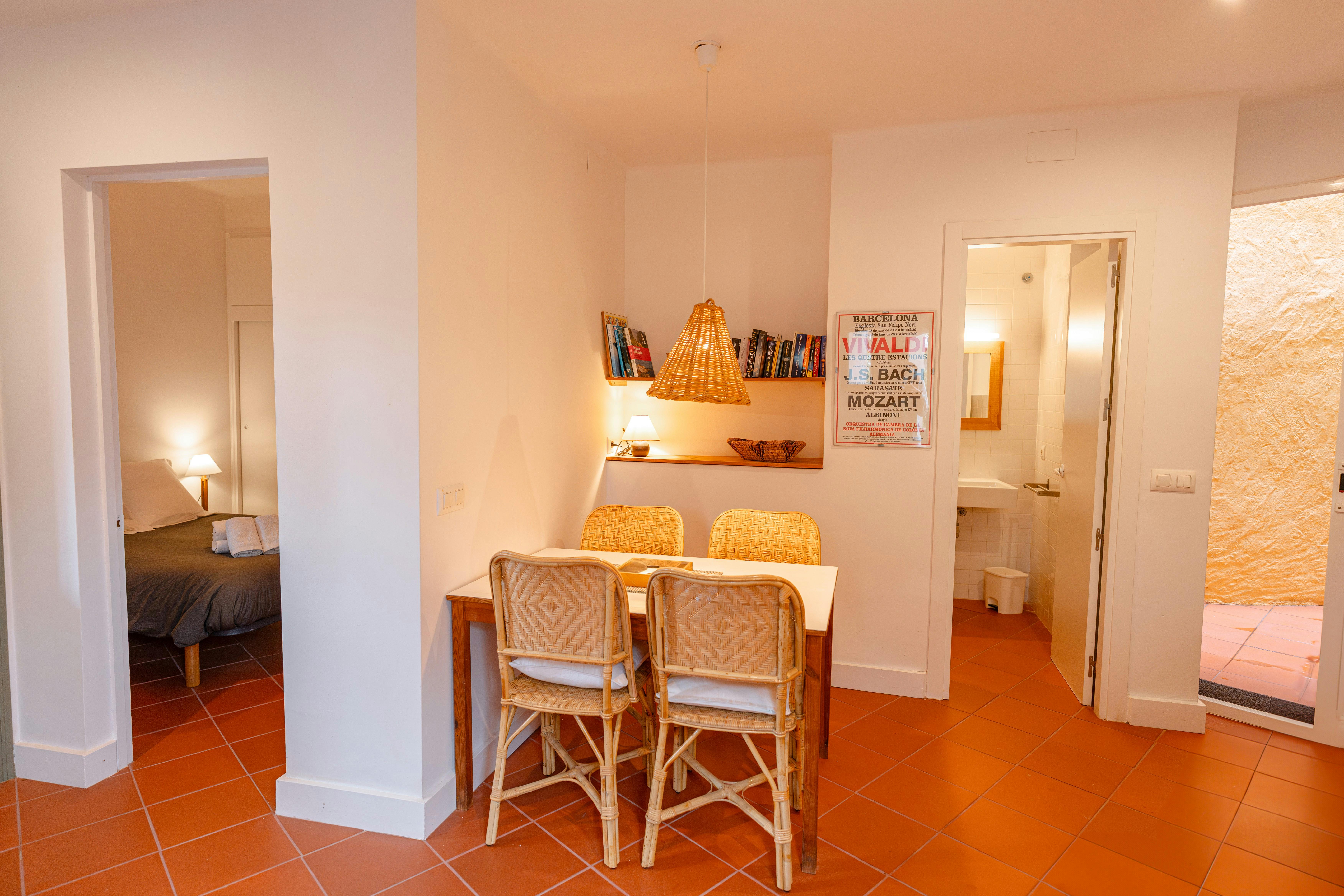 The open layout is thoughtfully organized, creating spacious and functional areas