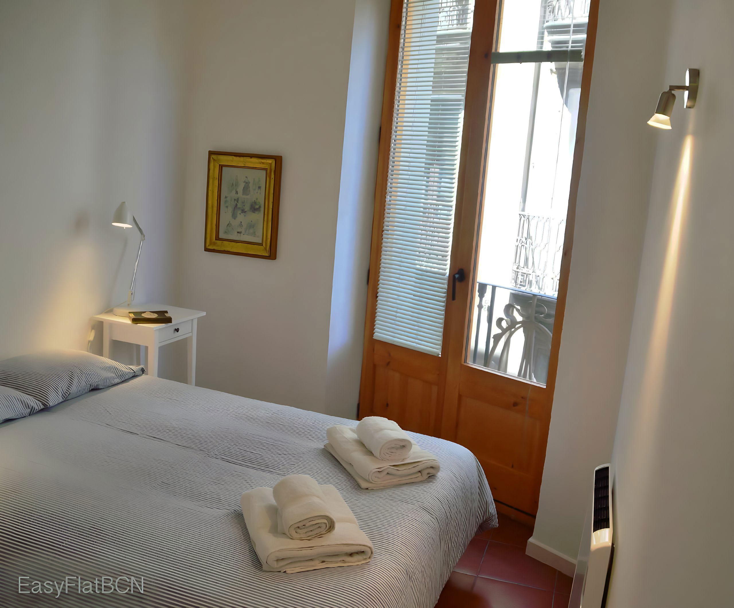 Double bedroom with plenty of natural light.