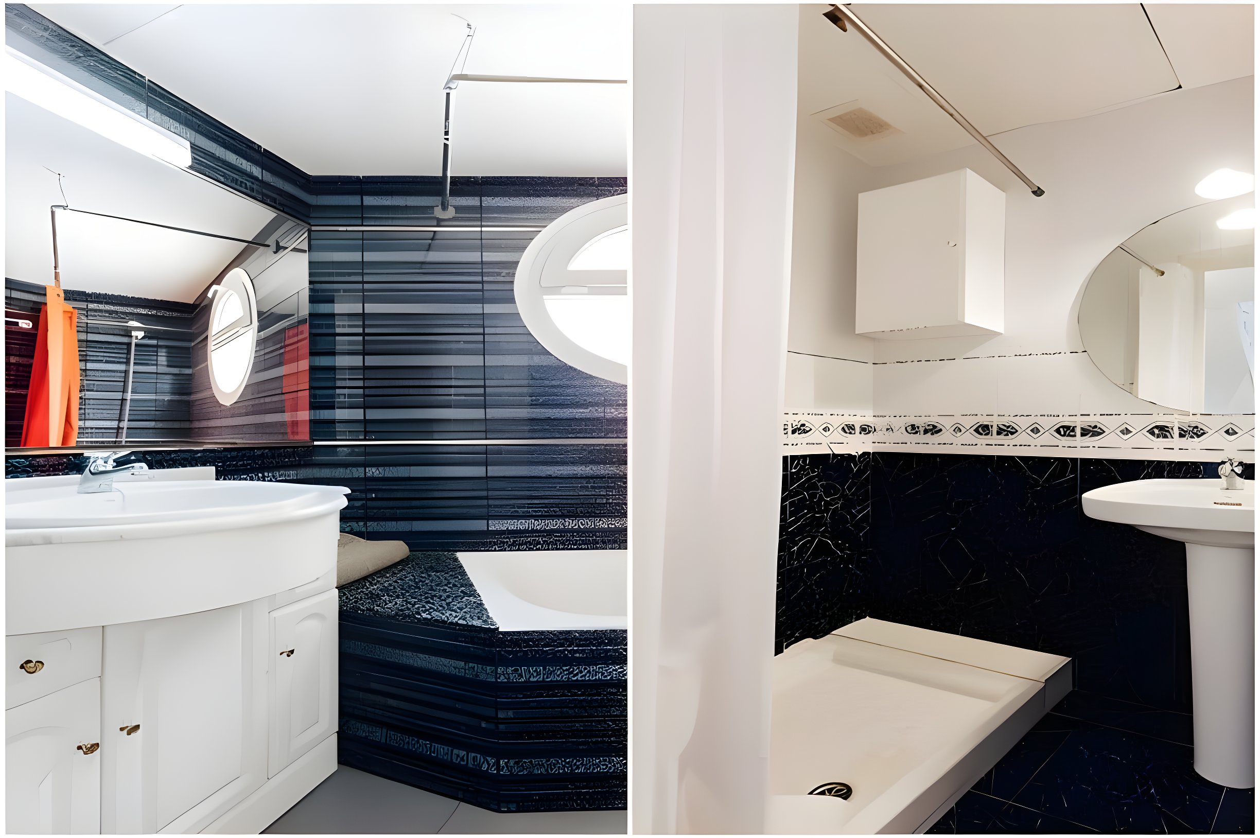 Two bathrooms in total provide comfort and convenience: one with a bathtub for leisurely baths, and another with a shower for faster routines.