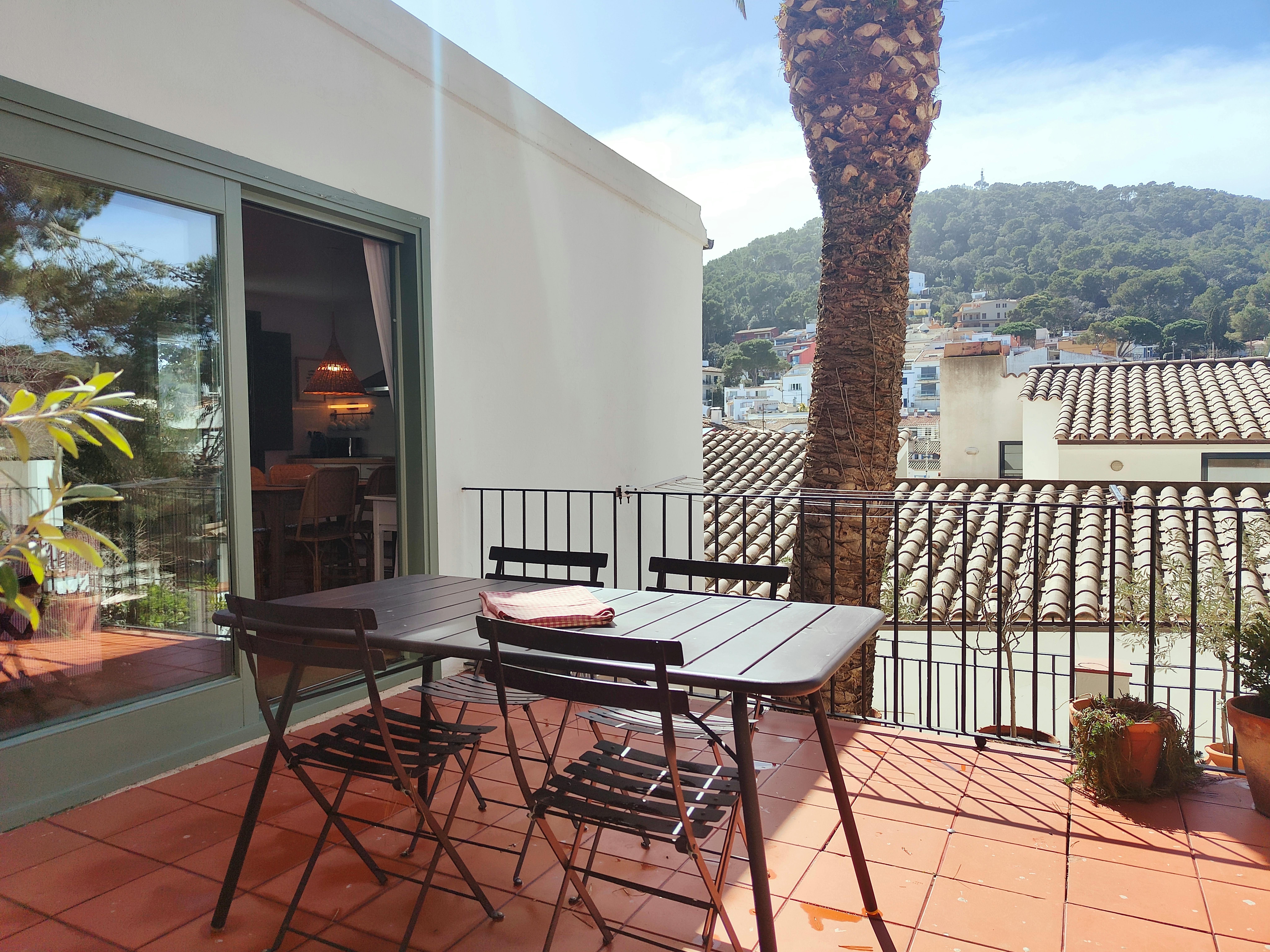 Views from your private table, at your balcony