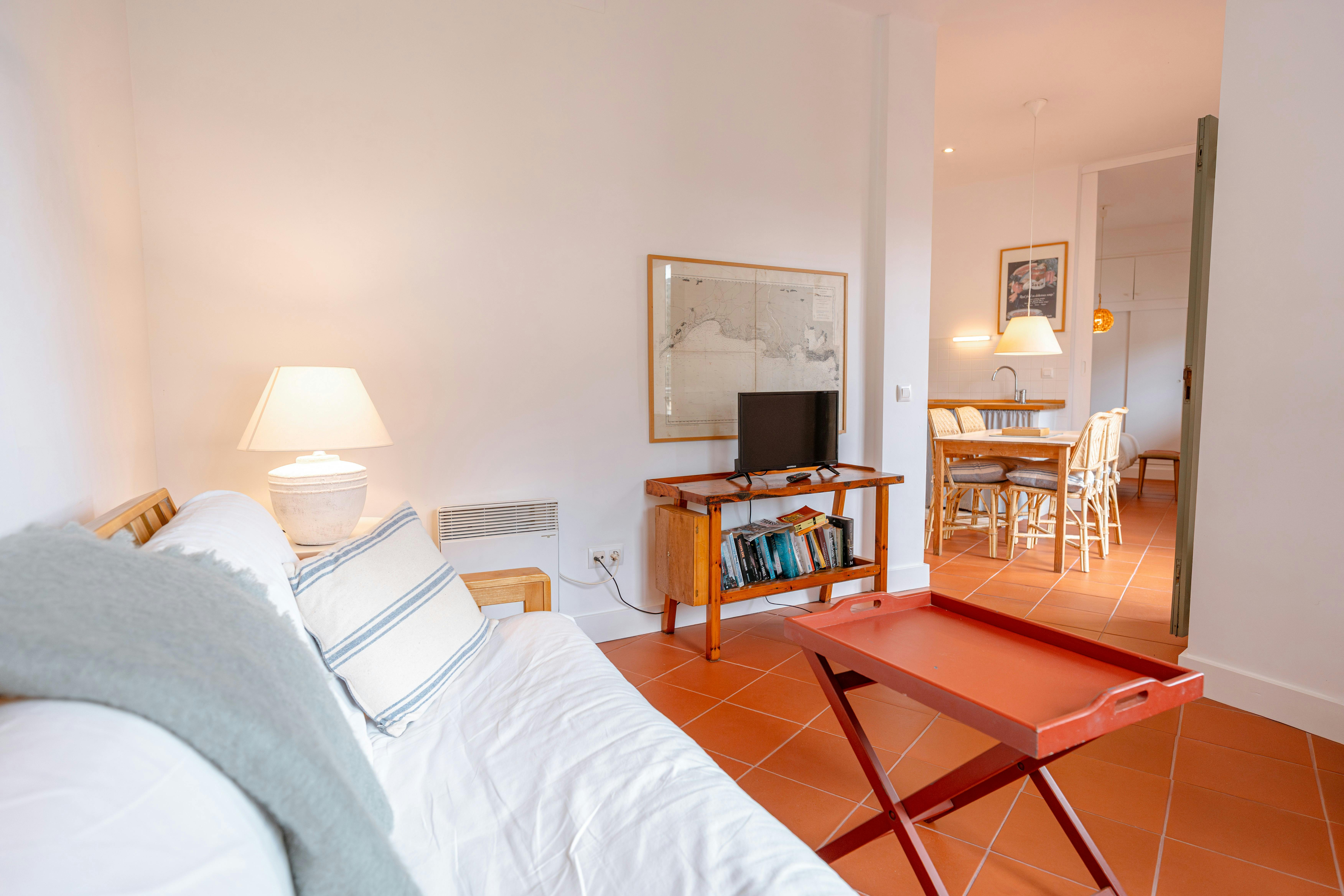 Practical sofa bed offering both relaxing and sleeping space (ideal for kids or teens)