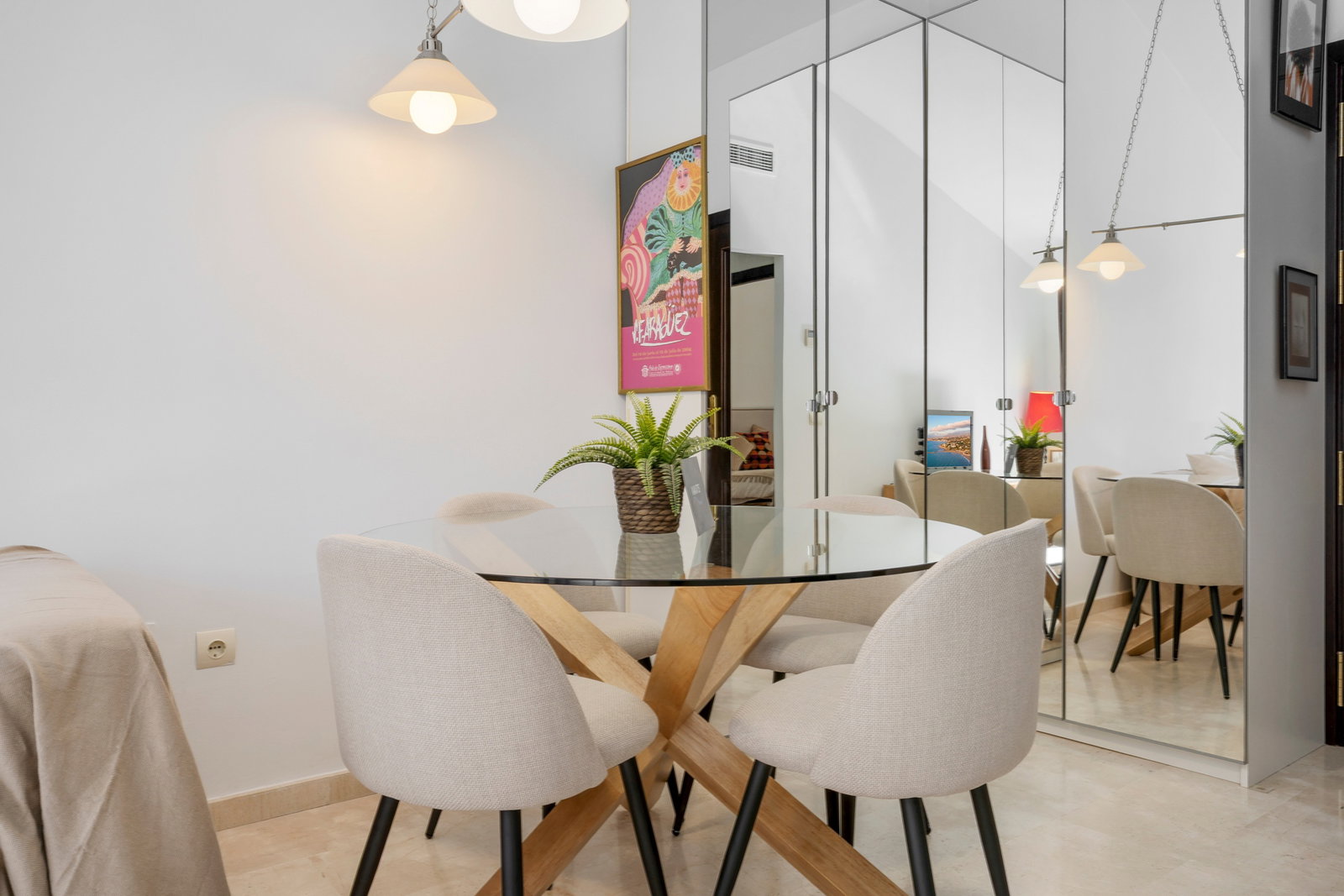 Apartamento ideal para explorar el centro histórico de Málaga.