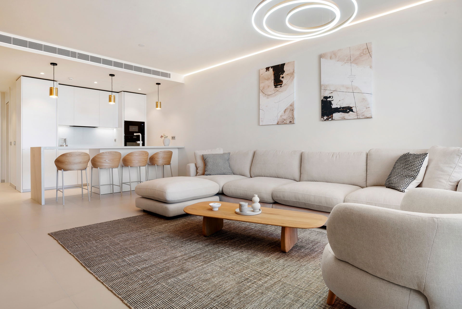 Apartamento premium con terraza y vistas panorámicas al mar en Higuerón