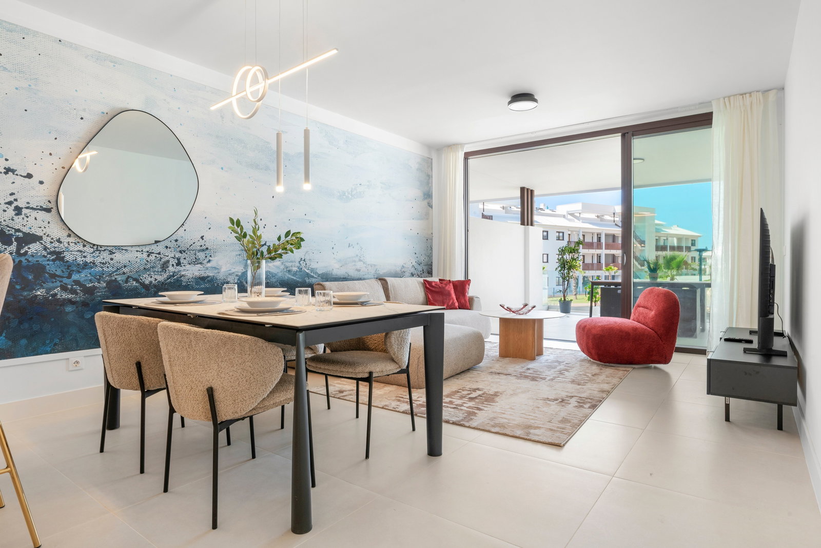 Elegante apartamento de 2 dormitorios con amplia terraza en Higuerón