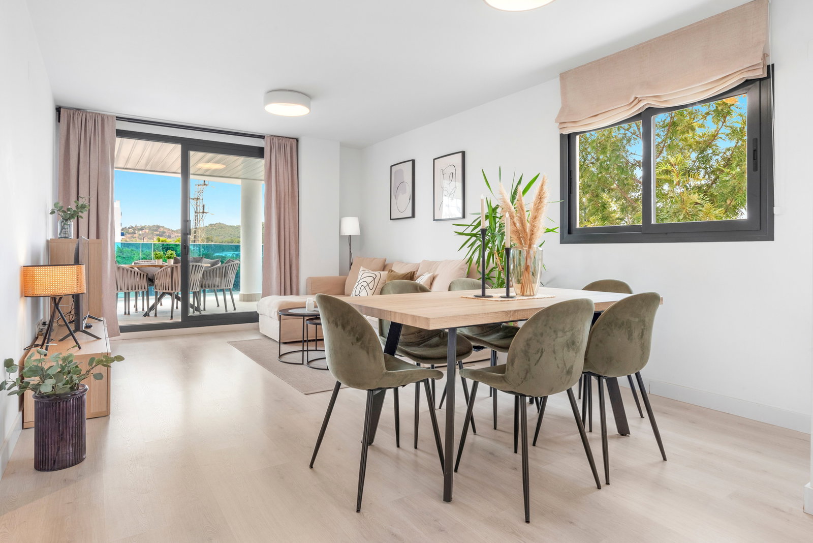 Moderno apartamento de 2 dormitorios con gran terraza, piscina y gimnasio