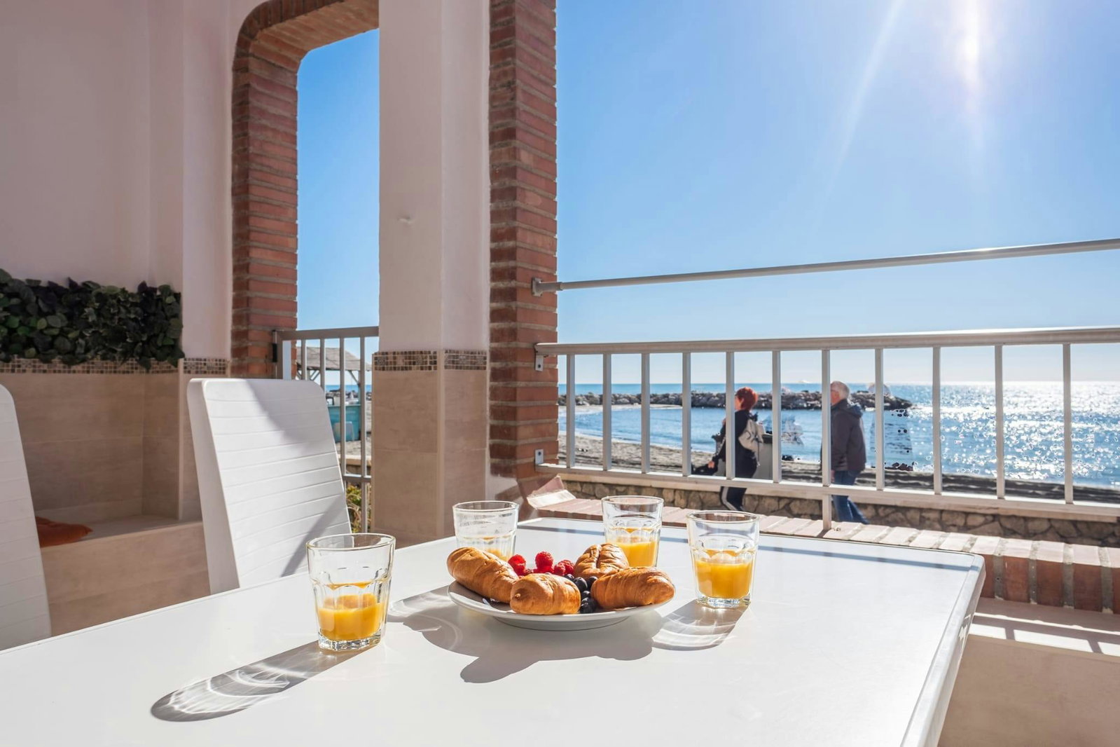 Apartamento frente al mar en Pedregalejo