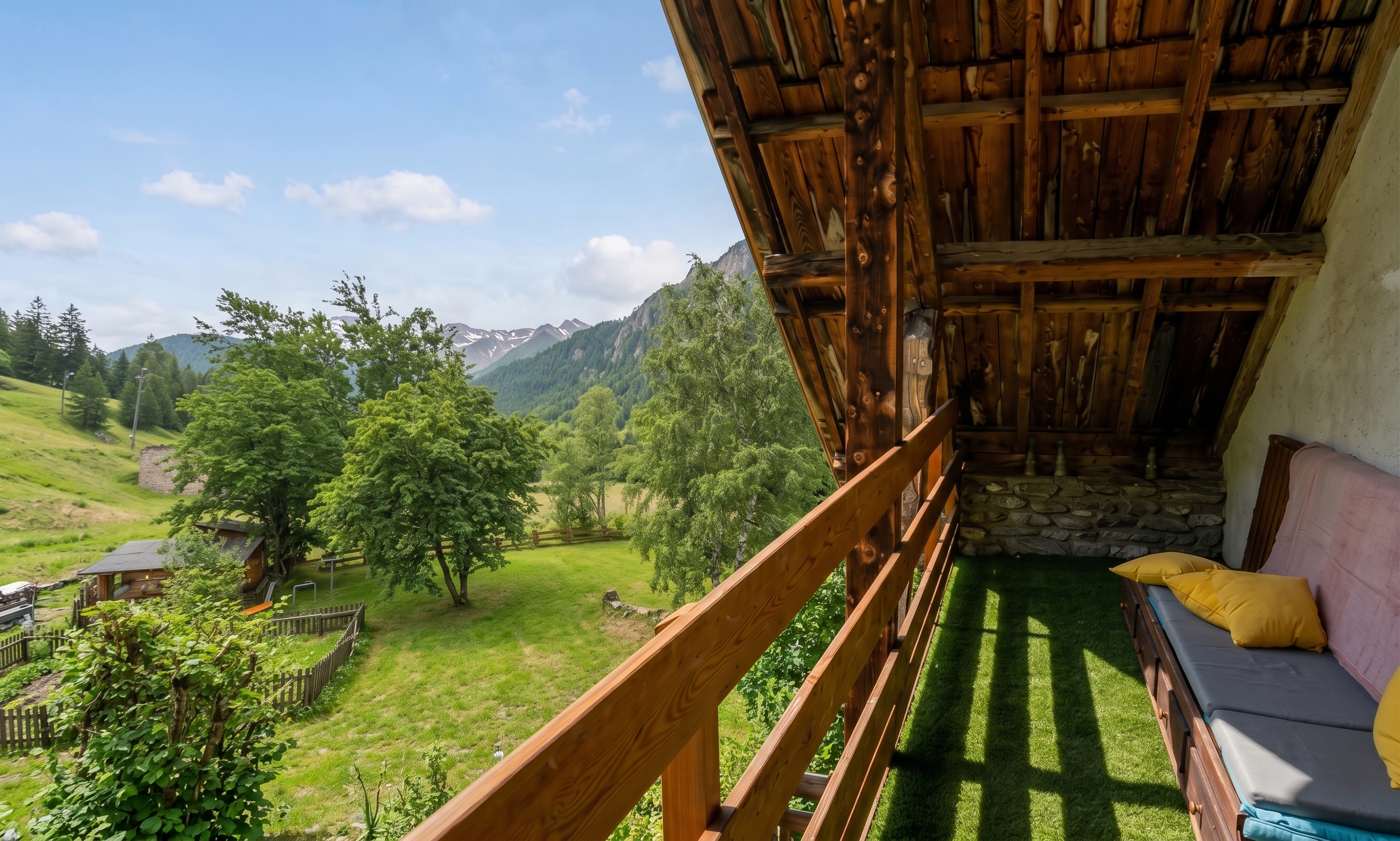 Casa-Le Gerland pretty duplex in a chalet St-Veran