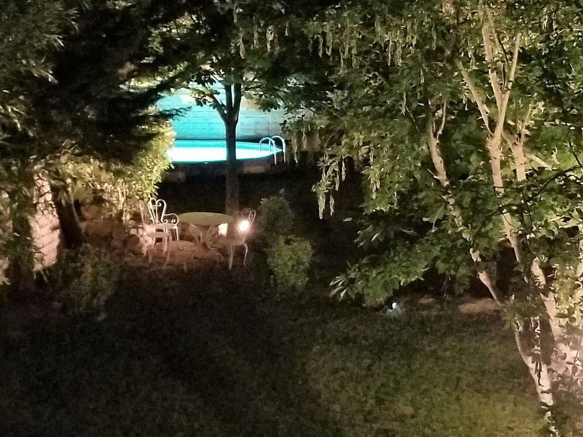 View from Bedroom 3 By Night