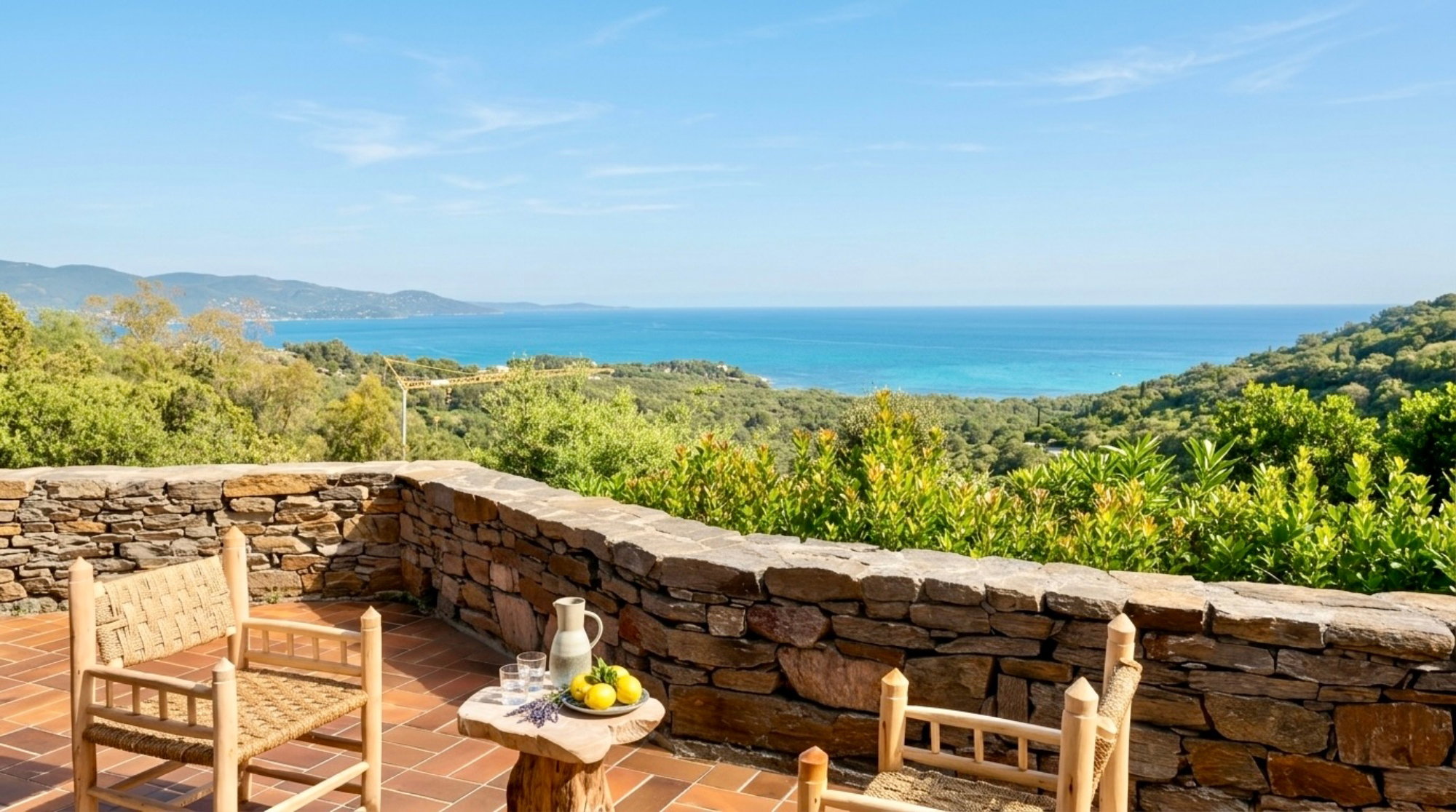 Casa-Gaou-Benat: Seaside Villa with Stunning Views