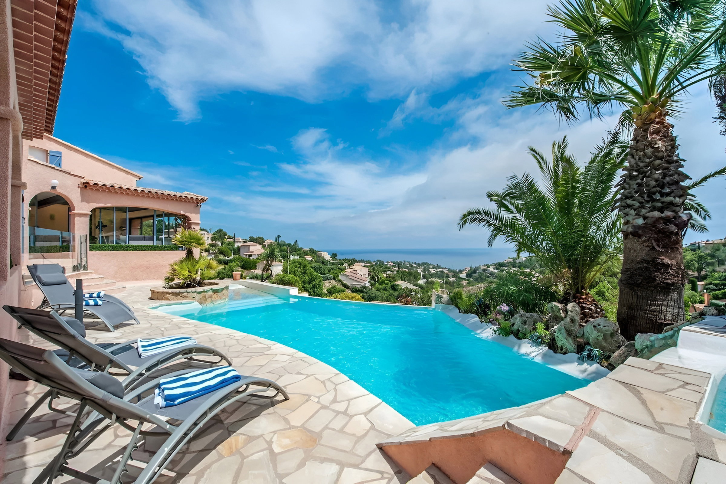 Casa-Capussambre sea view heated pool air con