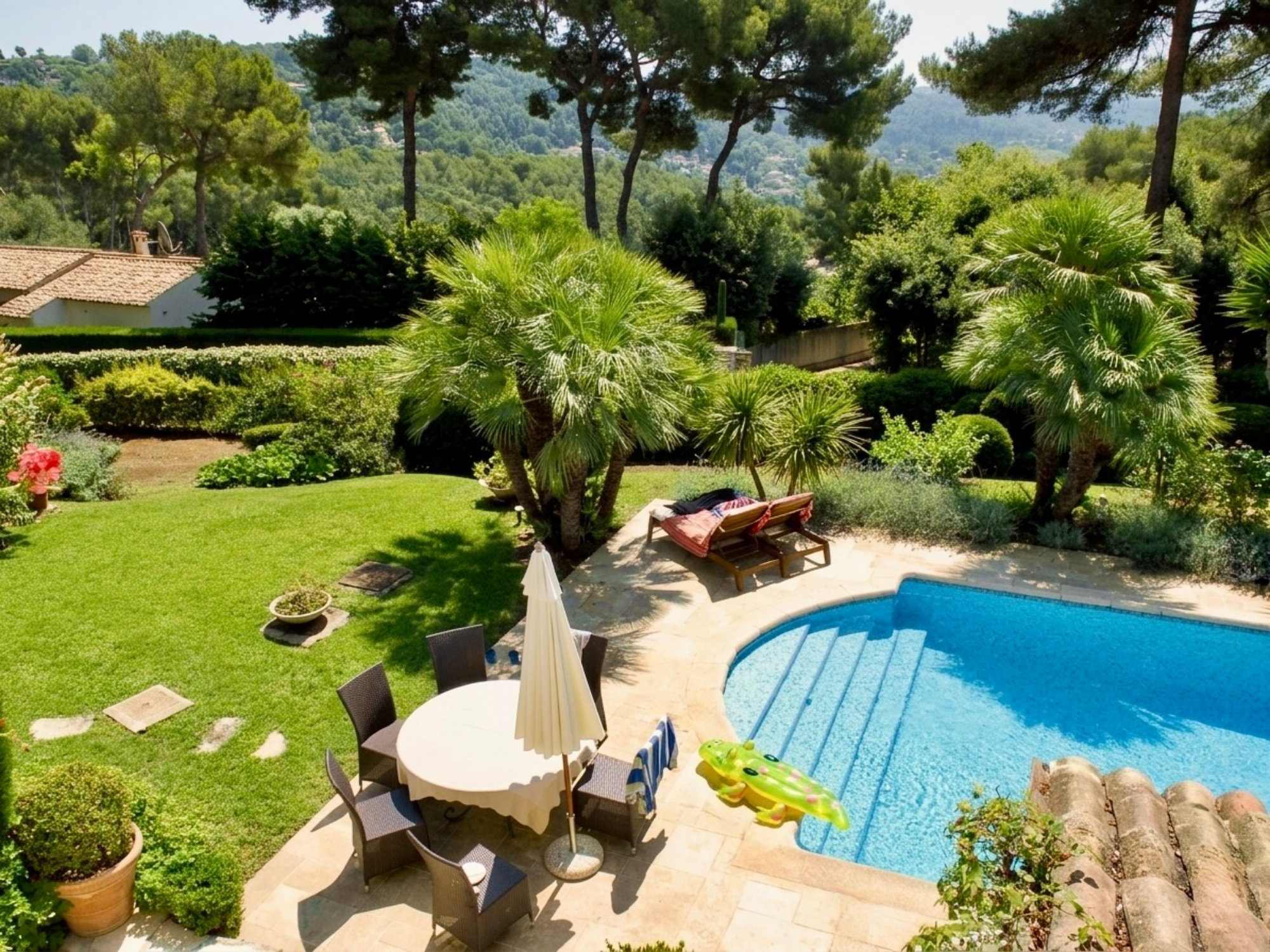 CASA-Saint Paul villa privée piscine vue sur mer