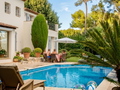 CASA-Saint Paul luxurious villa pool and sea view