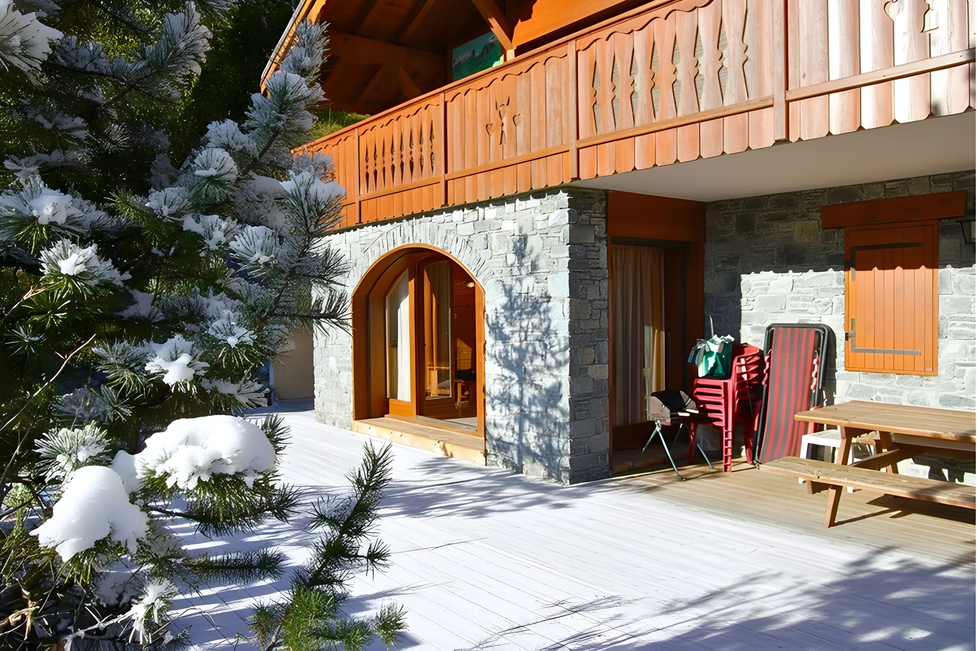 CASA-Chalet du Merle 1: Alpine toevlucht in Champagny