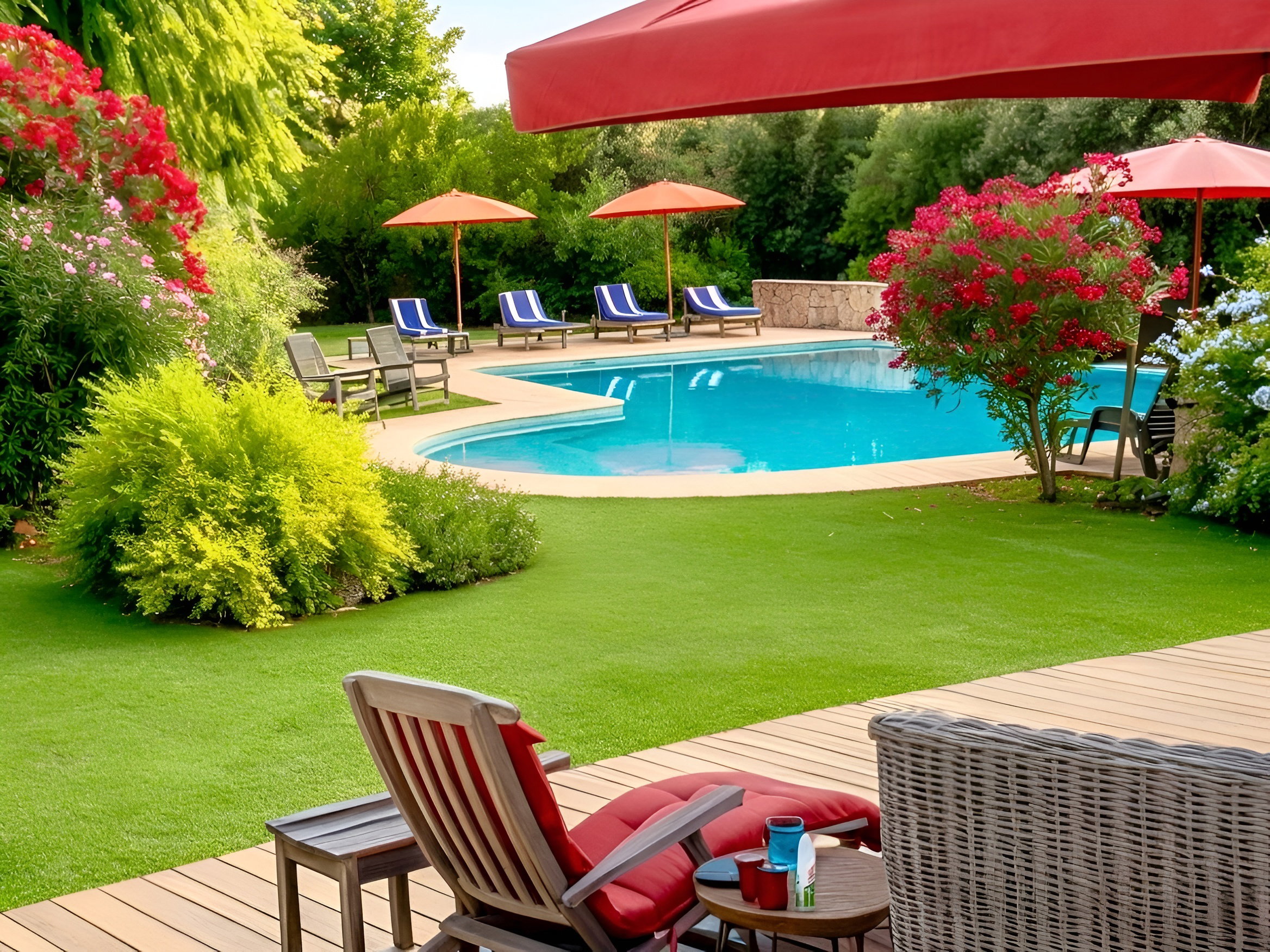 Casa-Happy Family House Valbonne with Infinity Pool