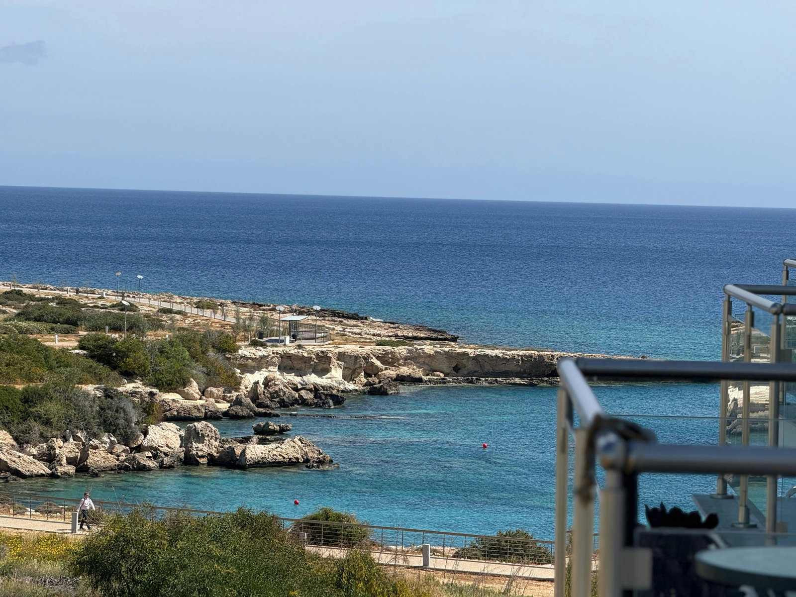 sea view from apartment