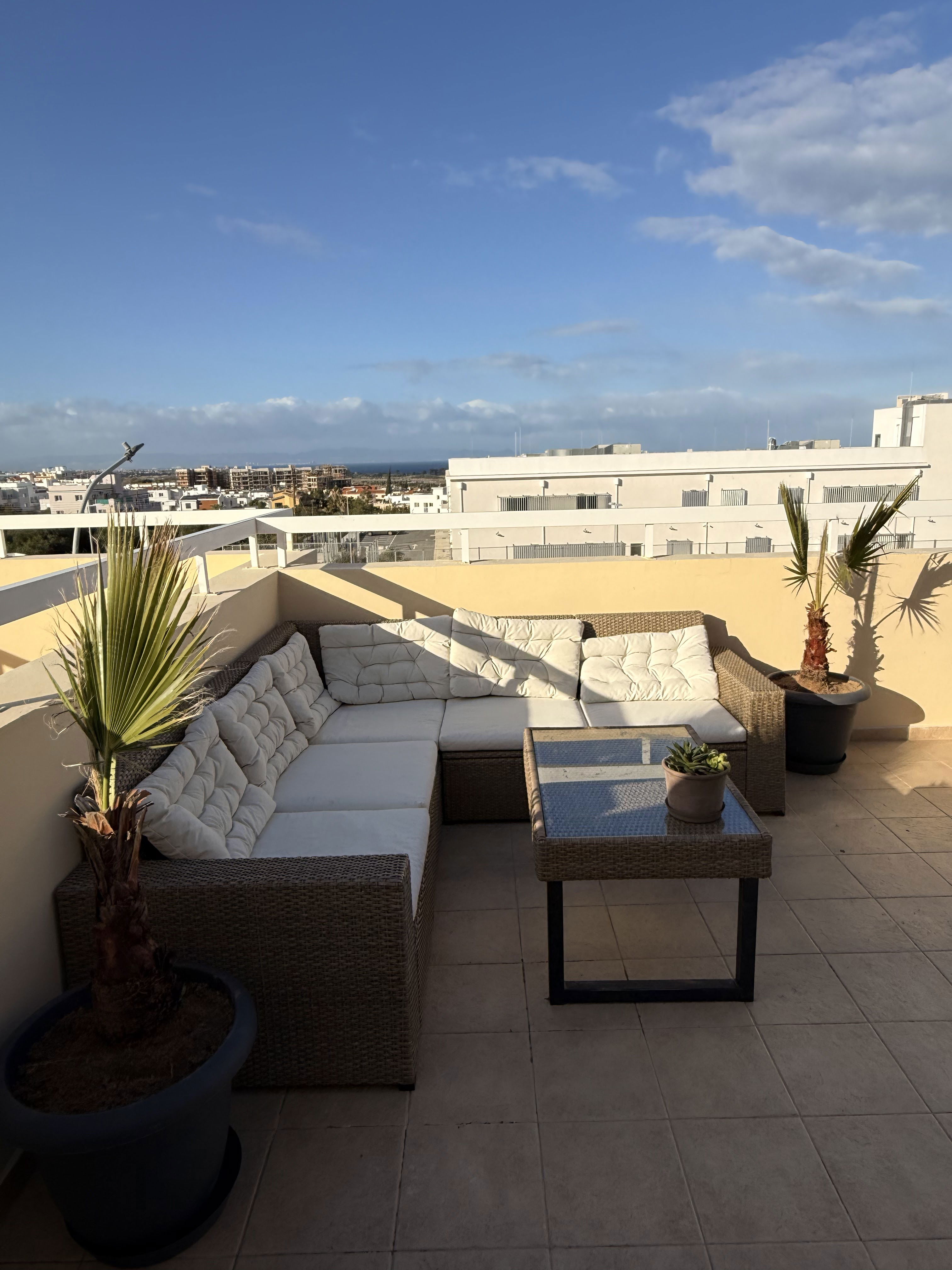 Balcony with sea view