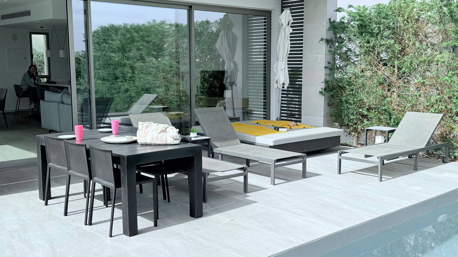Exterior patio