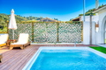 Indemela Corfu Lodge | Pool • 100m from Beach