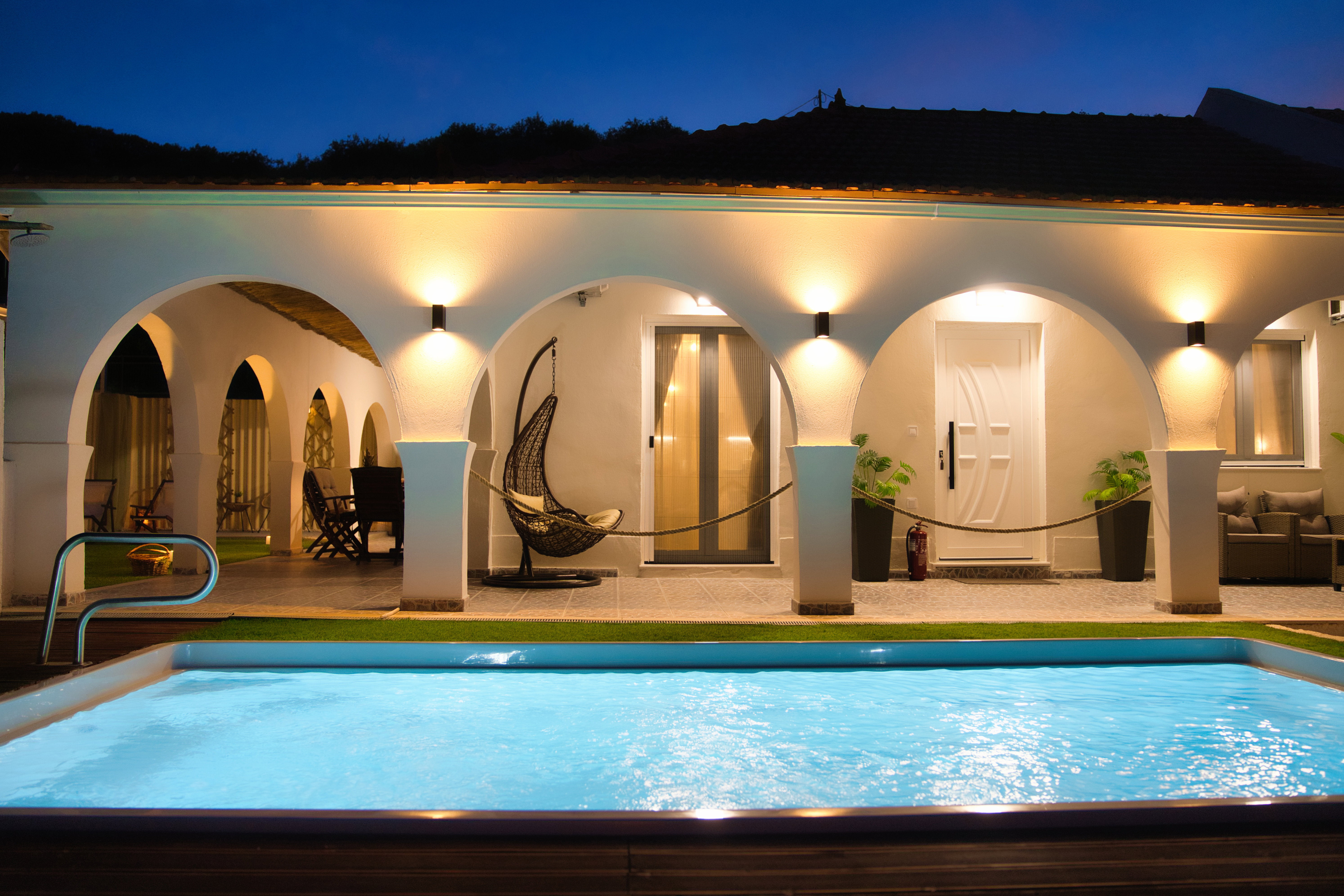 Indemela Corfu Lodge | Pool • 100m from Beach