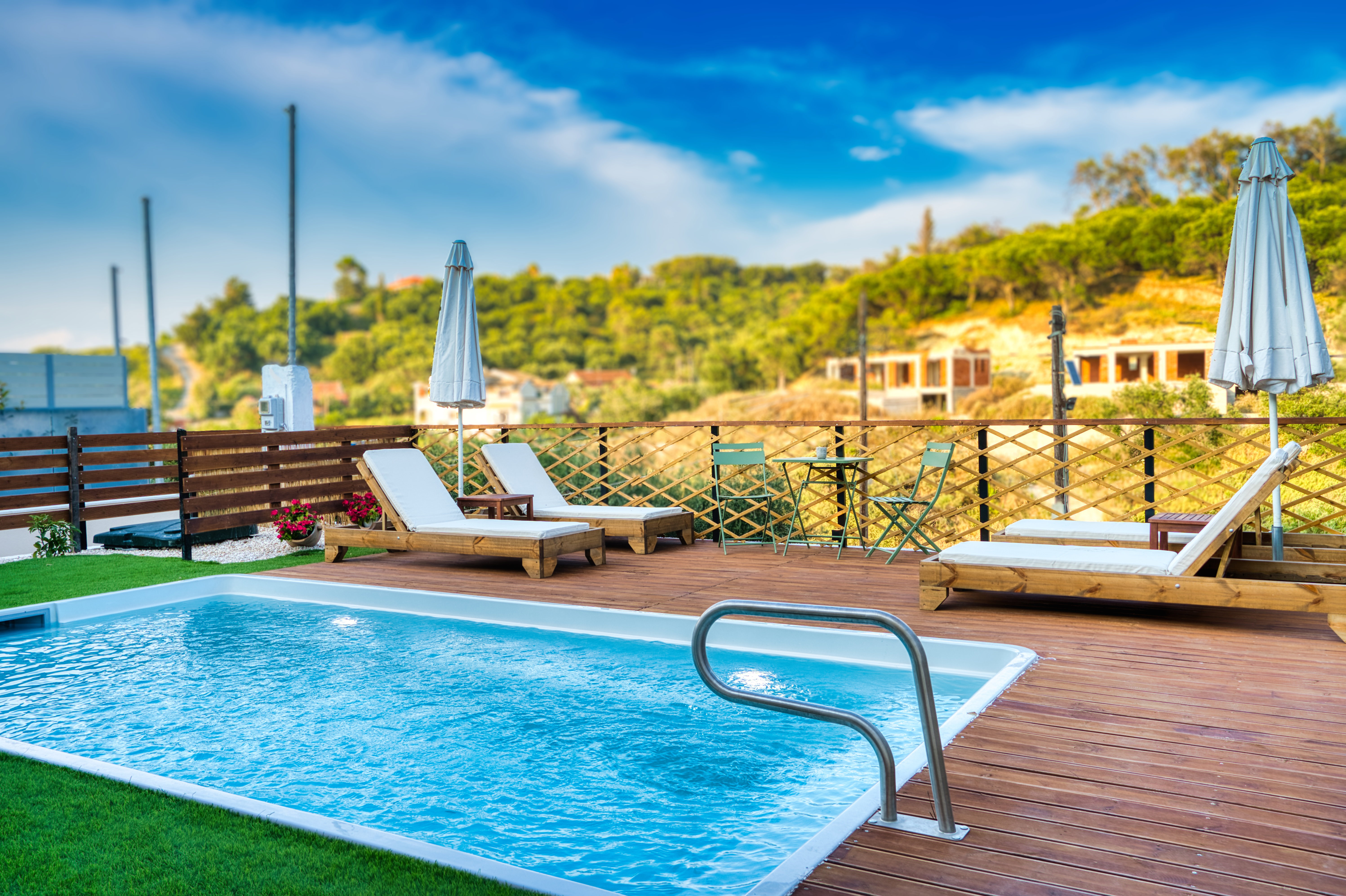 Indemela Corfu Lodge | Pool • 100m from Beach