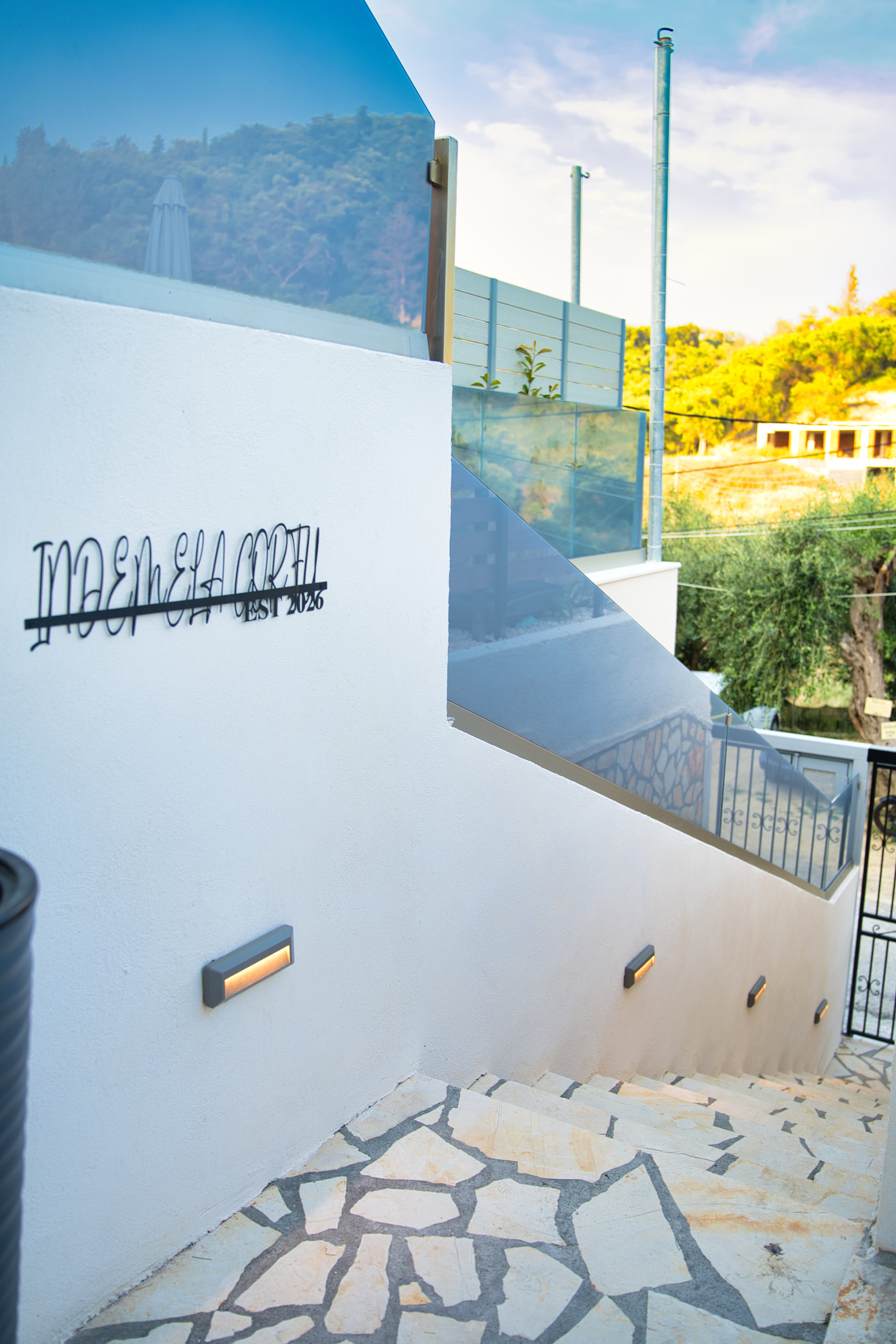 Indemela Corfu Lodge | Pool • 100m from Beach