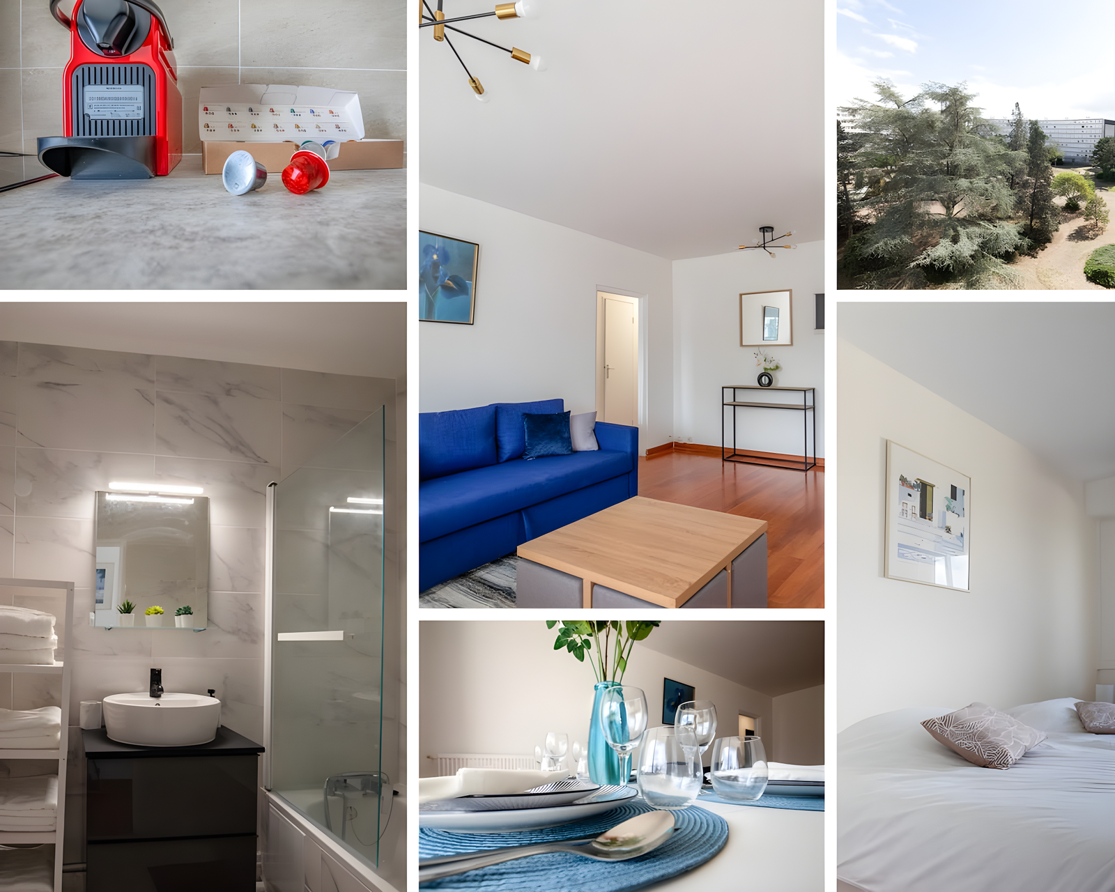 Apartment overview: enjoy the space and modern decor (# ApartmentDesign#Espace)