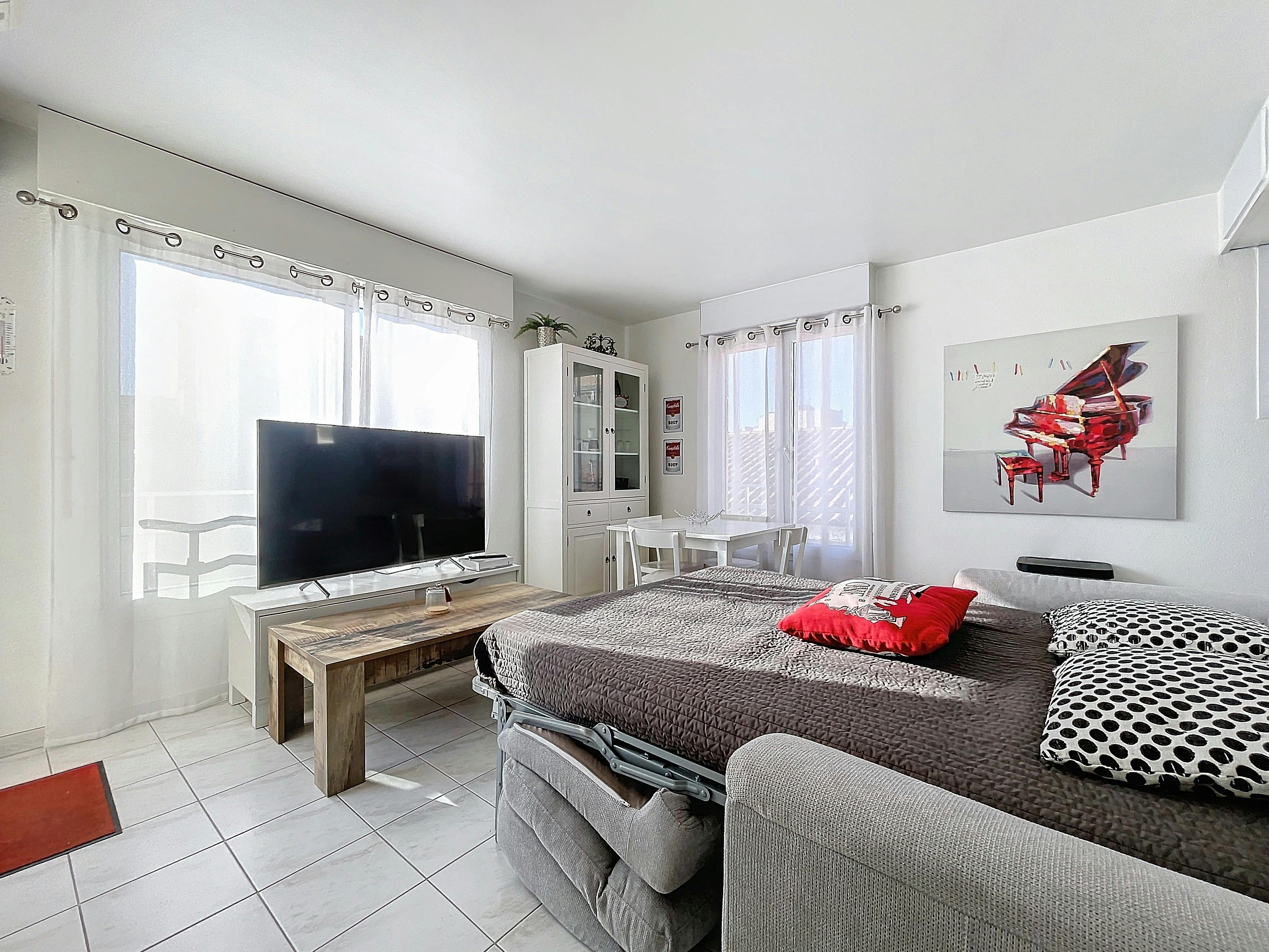 Port Azur - 4 couchages - 1 chambre - Piscine - Parking