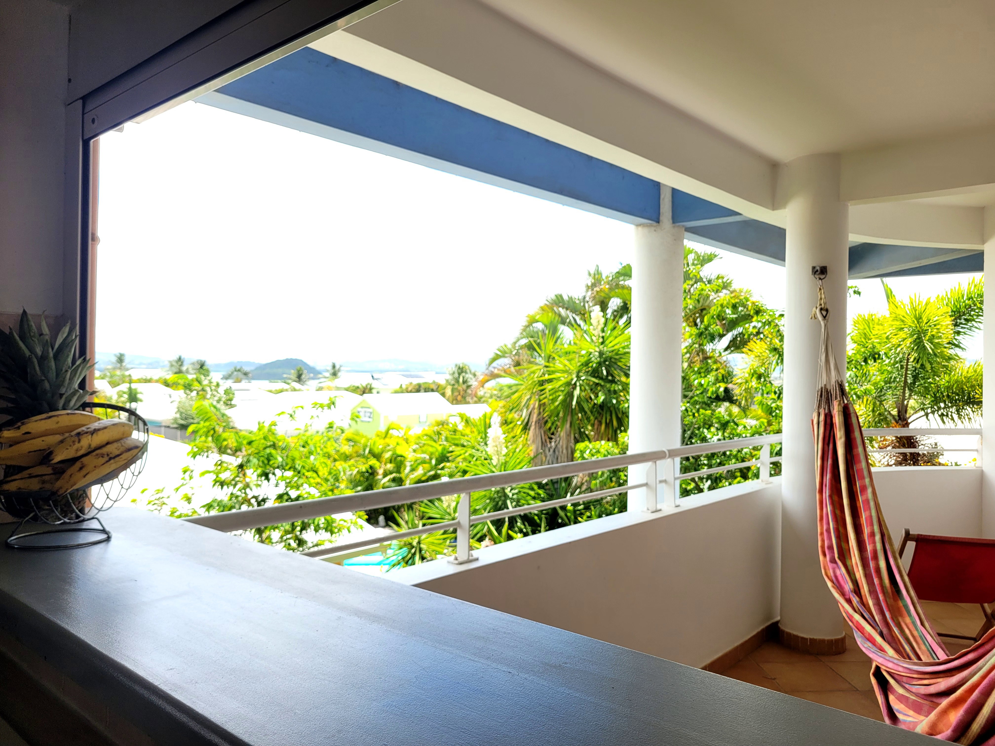 Spacious 2-Bedroom Apartment with Sea View & Large Terrace in Les Trois-Îlets