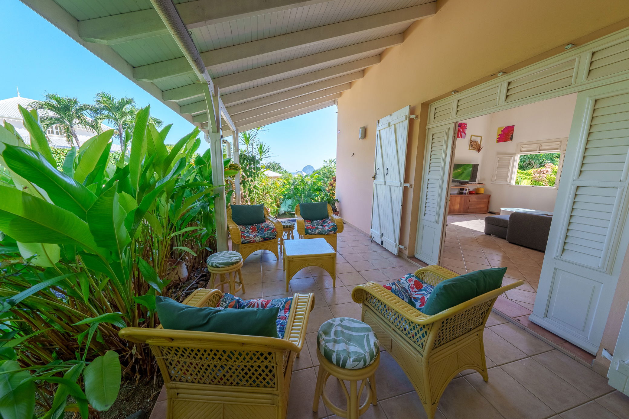 La villa Providencia - Jacuzzi & Plage au Diamant