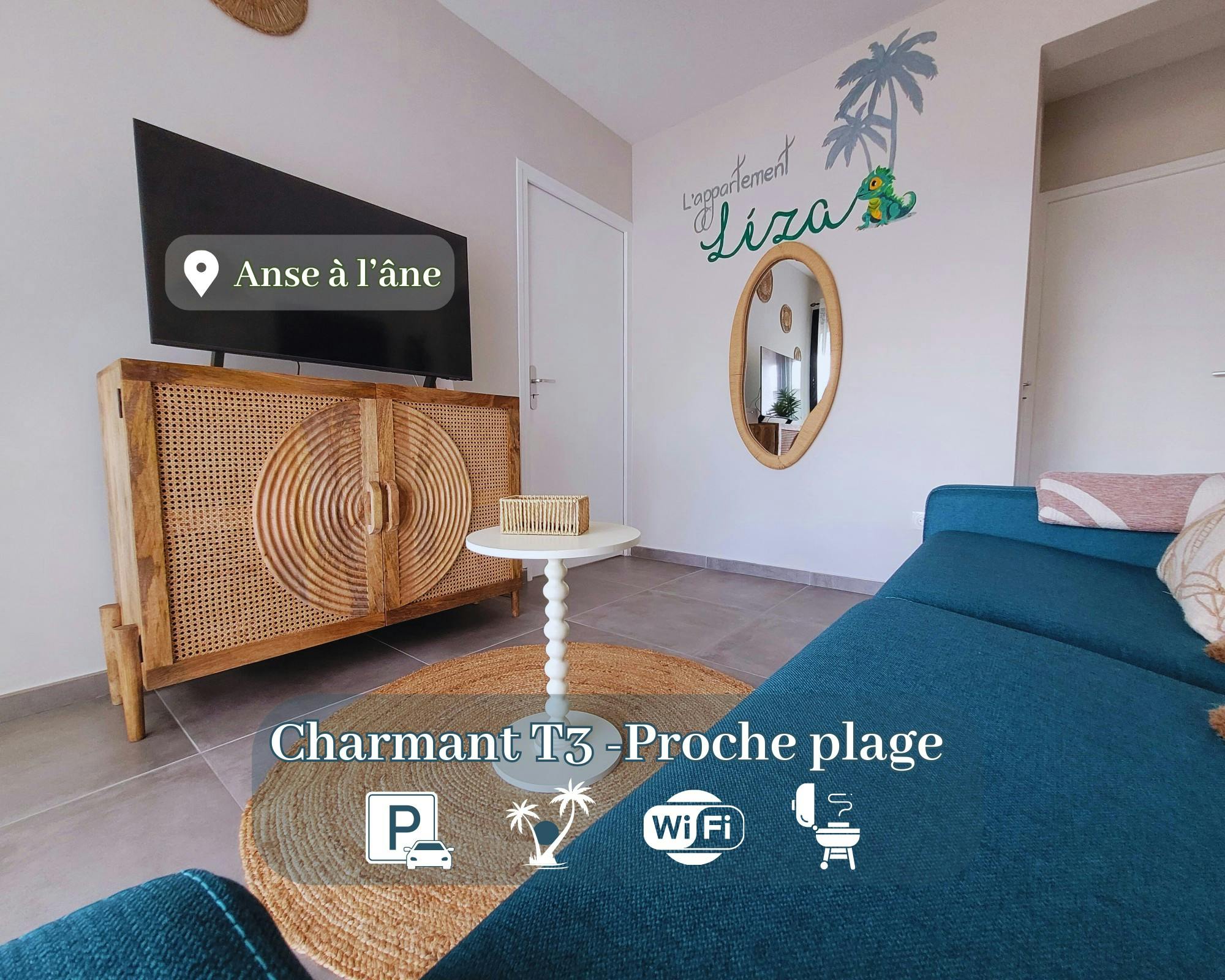Le léza - terrasse, à 2 pas de la plage