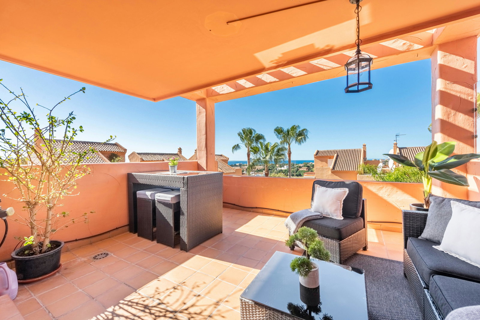 This stunning apartment has been furnished in a comfortable, bright Scandinavian