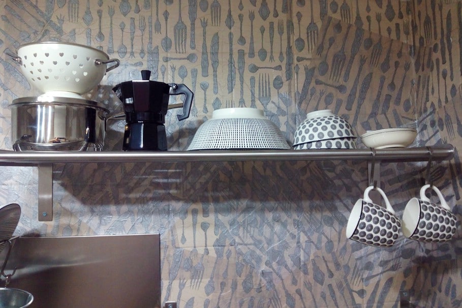 Platero cocina