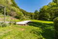 Riverfront house with pool