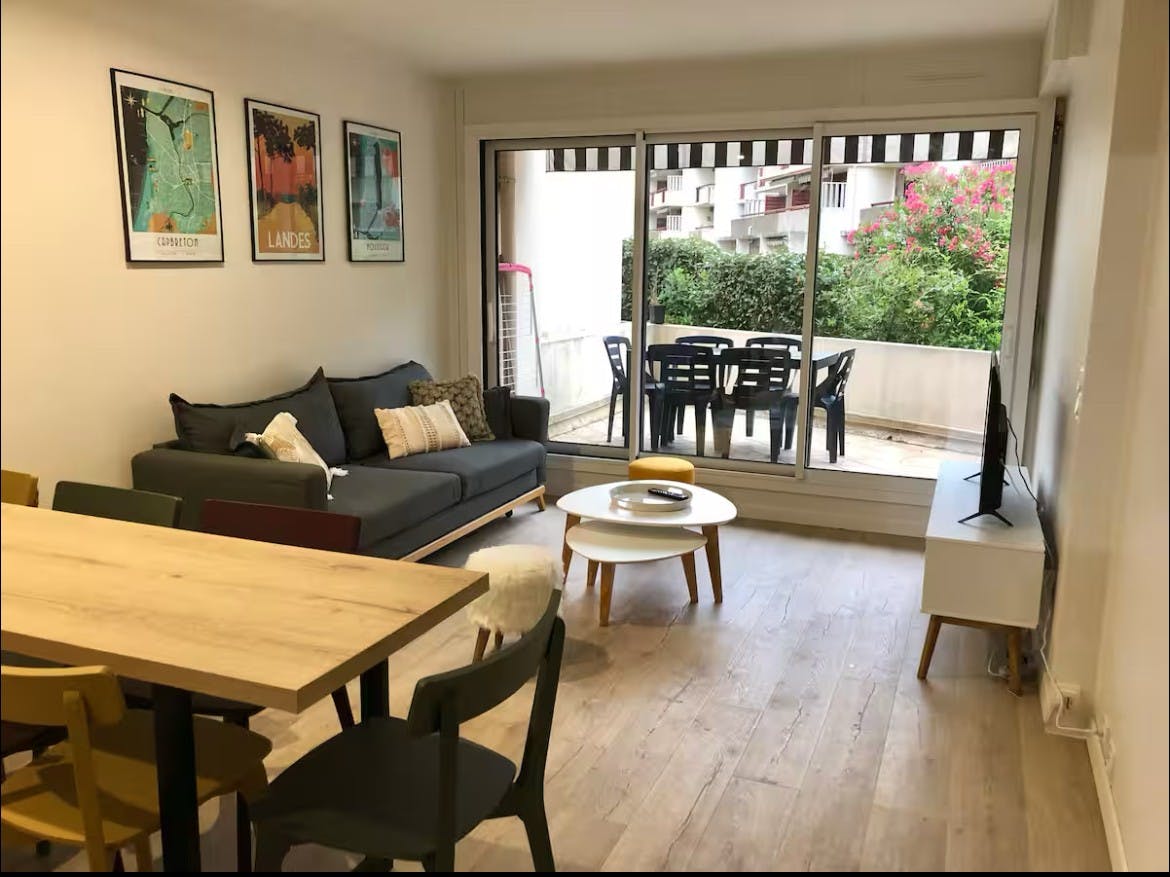 Joli studio bis, port, 5min plage 4 pers. Capbreton