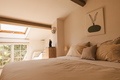 Spacious guest room with country view and pool