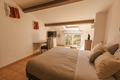 Spacious guest room with country view and pool