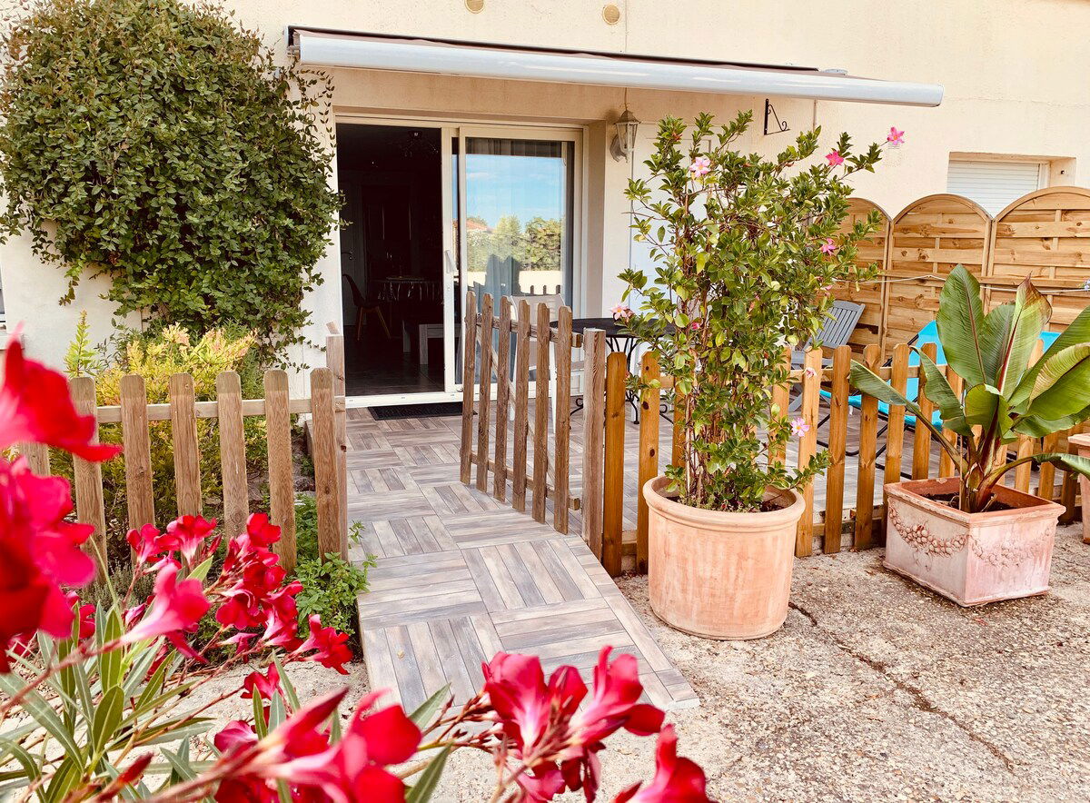 Venez profiter du Gîte côté Vigne (tout équipé et meublé de tourisme classé 3)