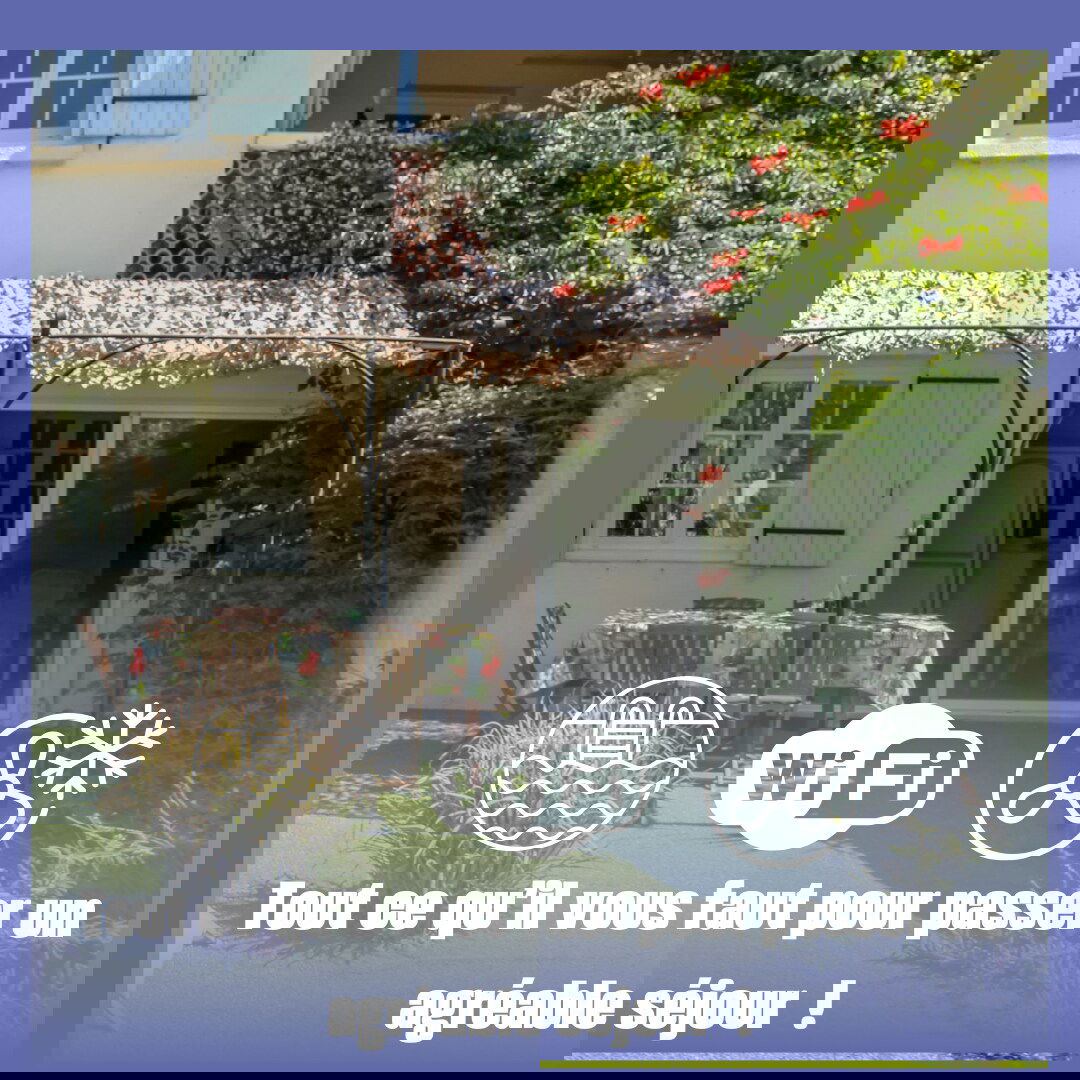 Le Gîte paisible Plein Sud offre un séjour détente pour toute la famille.