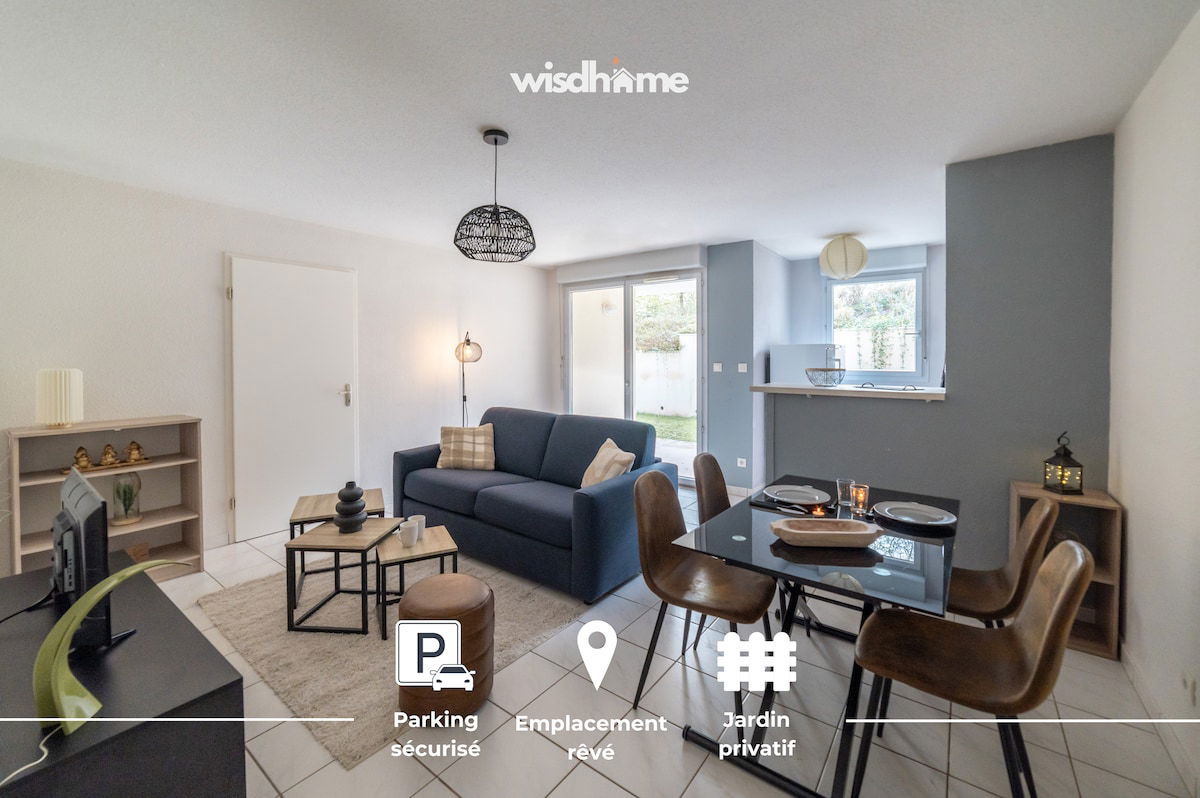 Bienvenue au Clos de Bellevue, un appartement lumineux et tout confort, pour vous sentir comme à la maison ✨