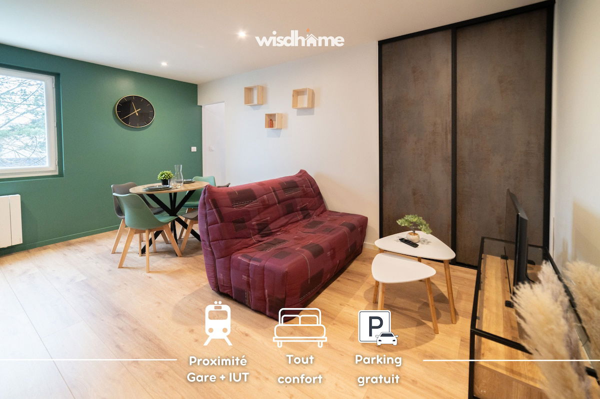 Bienvenue au Green Spot : l'appartement idéal pour votre séjour au coeur de l'Aveyron ! :)