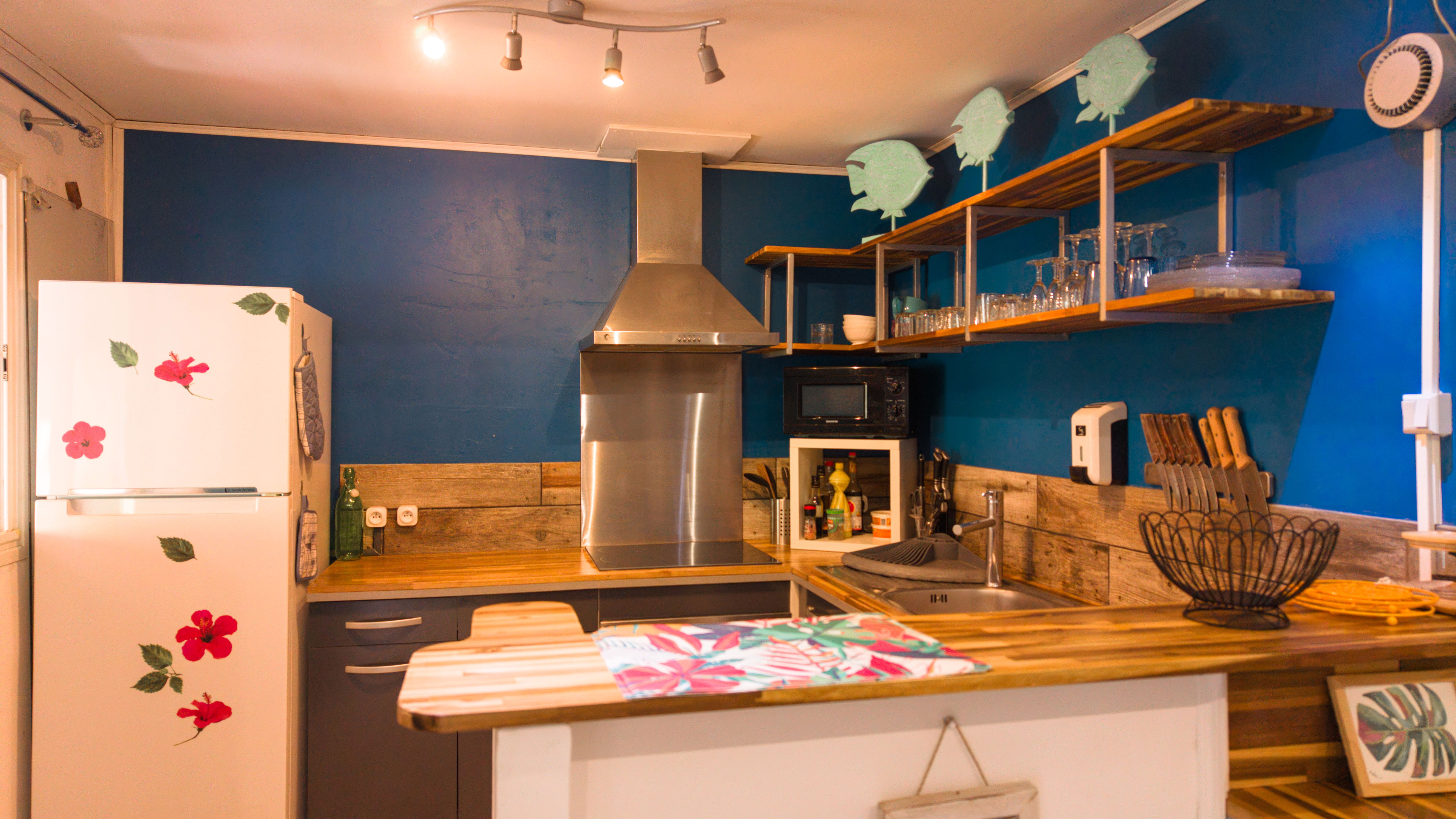 Ferienwohnung im Herzen von La Saline-les-Bains, 2 Gehminuten vom Lagun entfernt