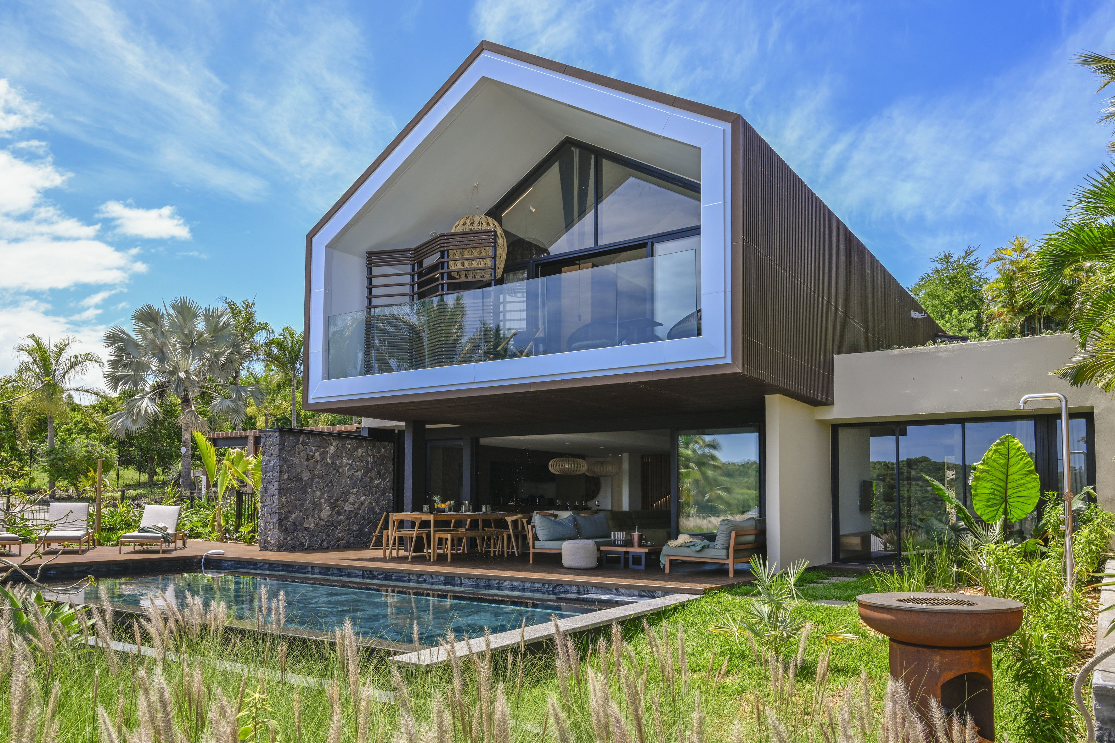 Luxury Villa in the Heart of a Tropical Estate - Saint-Gilles-les-Bains