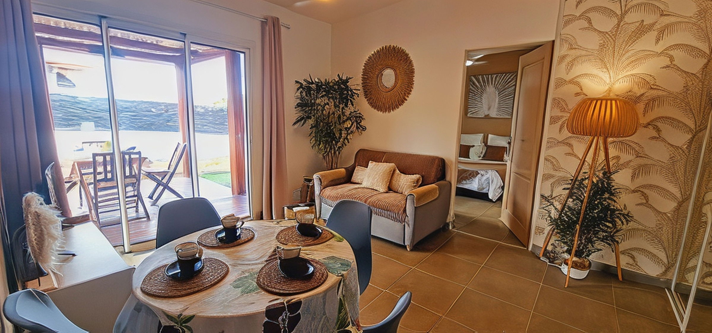 TI Ker Créol, un havre de paix, situé à Saint-Benoît, proche des commerces