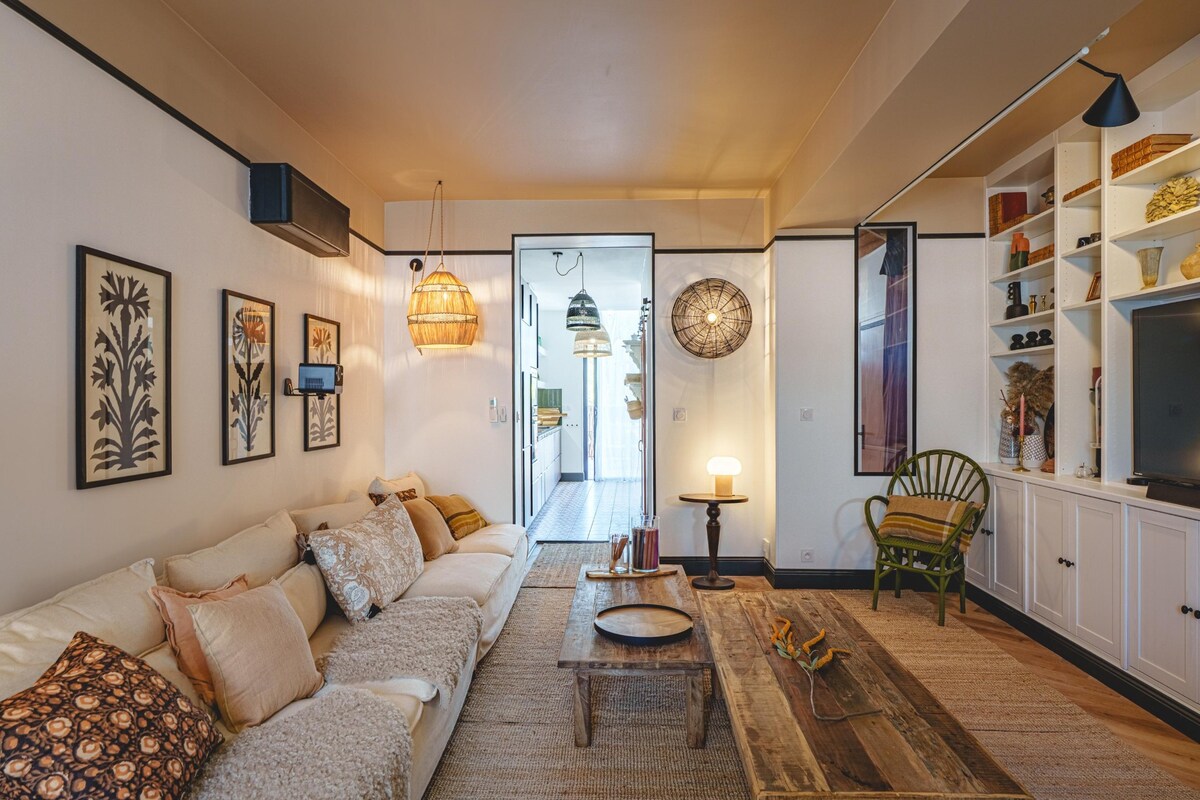 La Maison d'Ambre-Jacuzzi-Sauna-Clim-4chambres