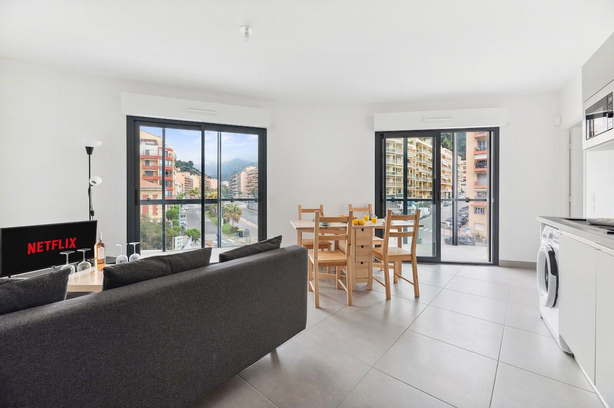 ✨LE CAP RIVIERA✨ - Centre- Parking privé - Climatisation