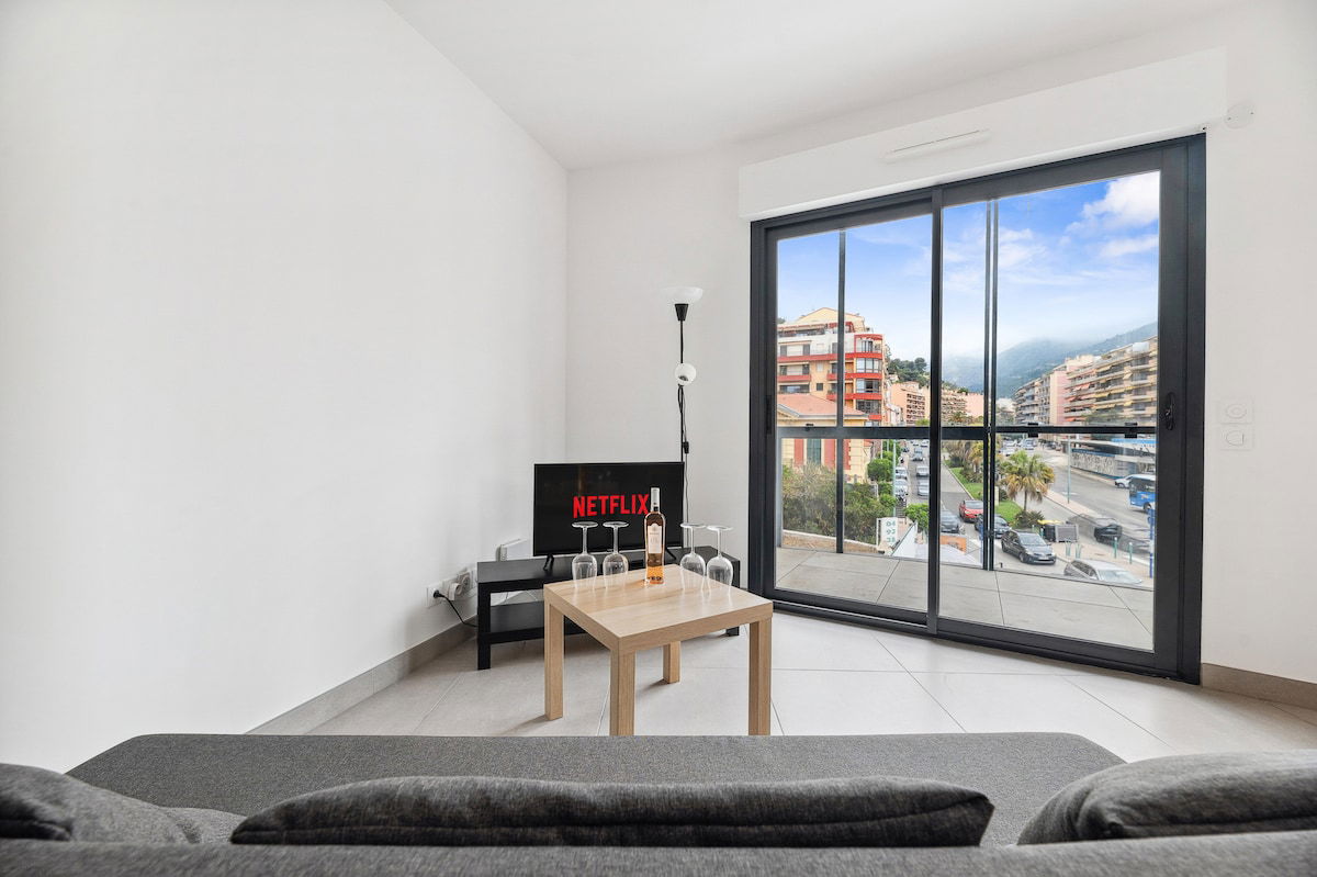 ✨LE CAP RIVIERA✨ - Centre- Parking privé - Climatisation