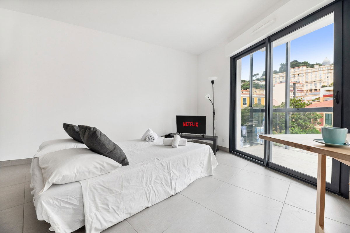 ✨LE CAP RIVIERA✨ - Centre- Parking privé - Climatisation