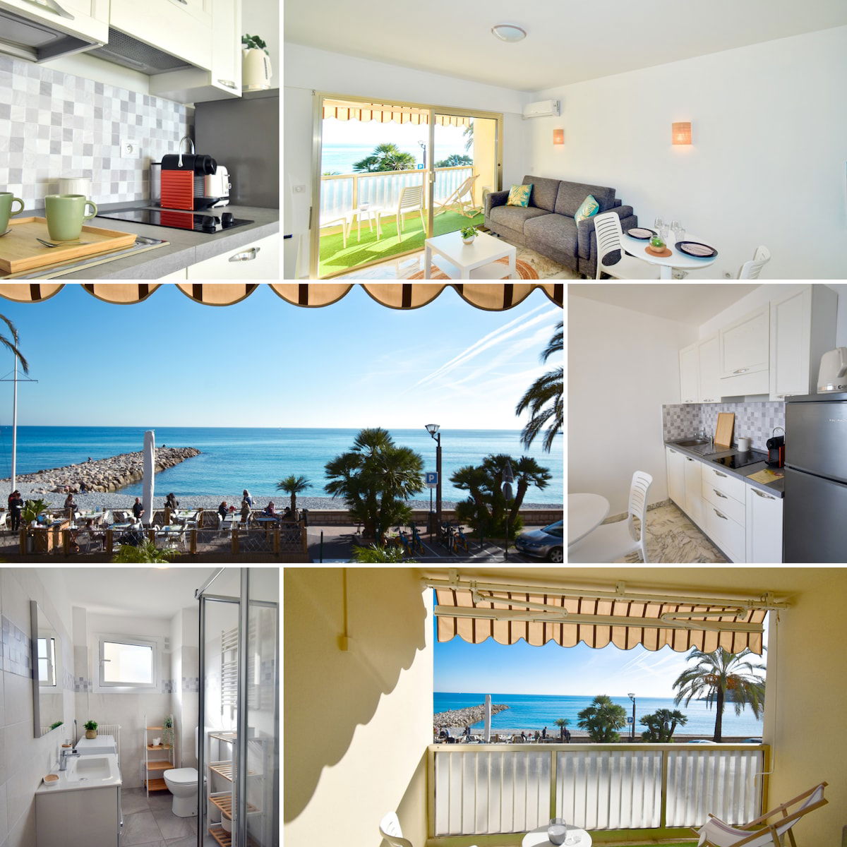 ✨CAP BLEU✨ - Emplacement Vue exceptionnelle - Front de Mer