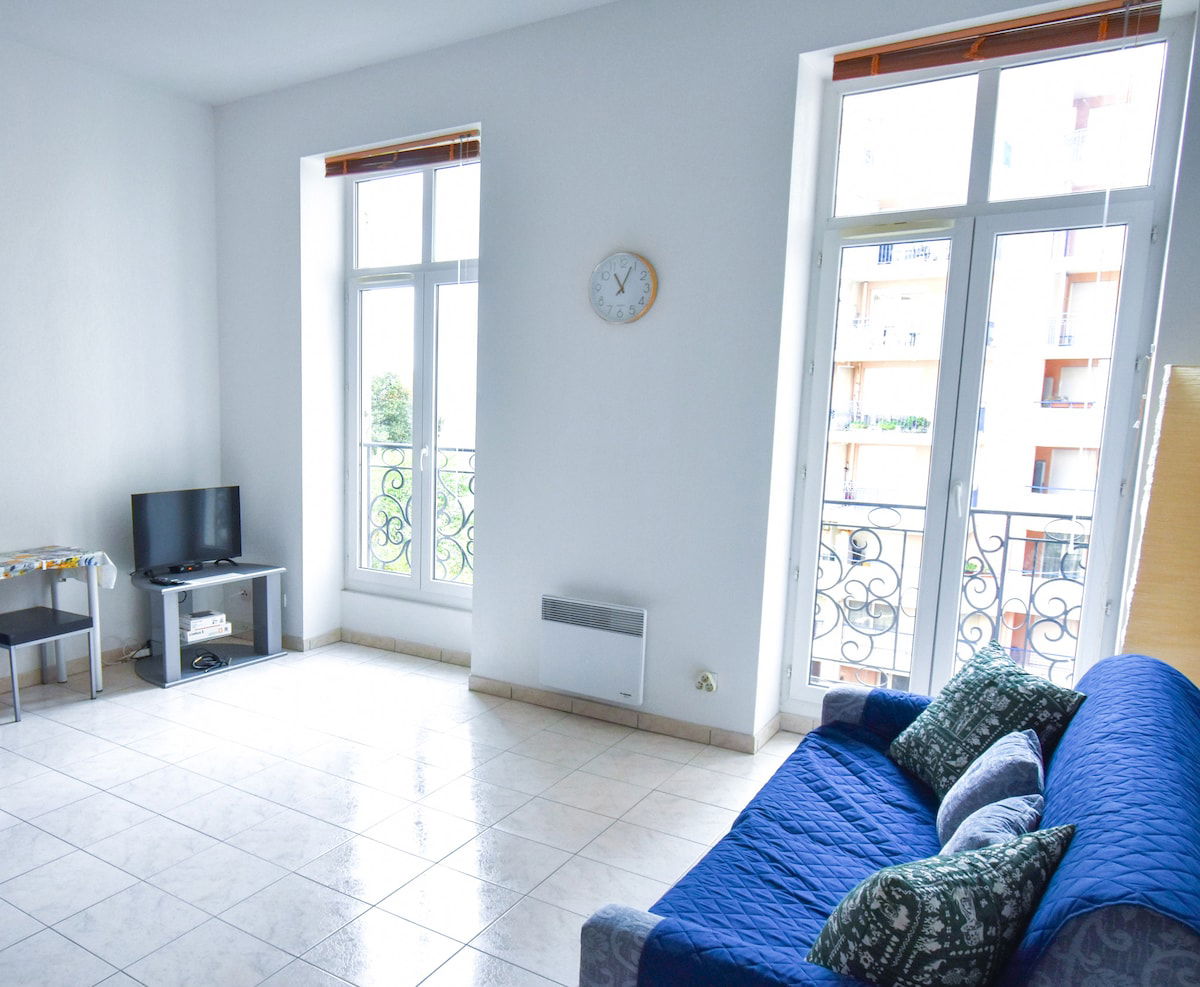 ✨LE JARDIN DES MUSES✨ -Parking privé - Centre-Ville - Bord de Mer